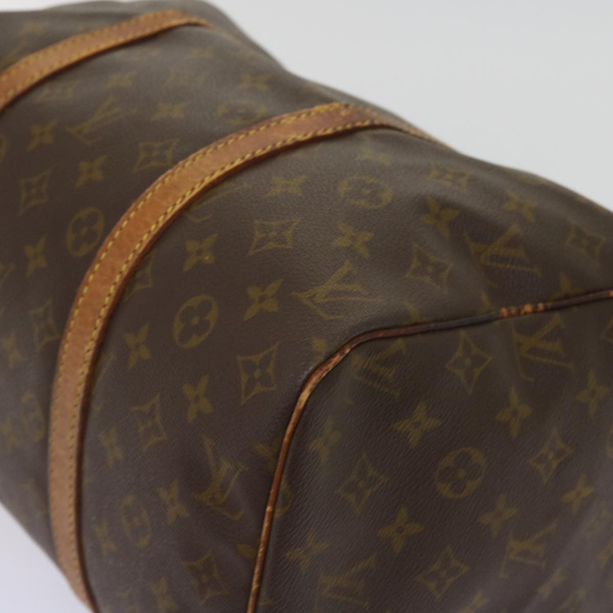 LOUIS VUITTON Monogram Sac Souple 35 Boston Bag M41626 LV bs10643