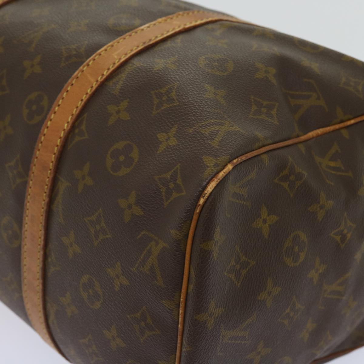 LOUIS VUITTON Monogram Sac Souple 35 Boston Bag M41626 LV bs10643