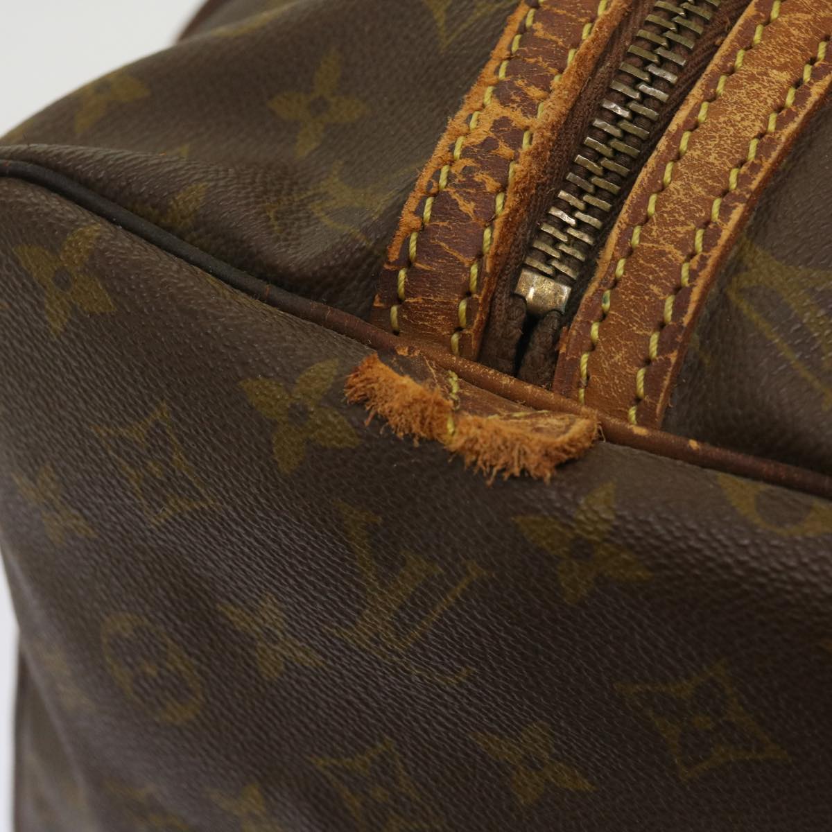 LOUIS VUITTON Monogram Sac Souple 35 Boston Bag M41626 LV bs10643