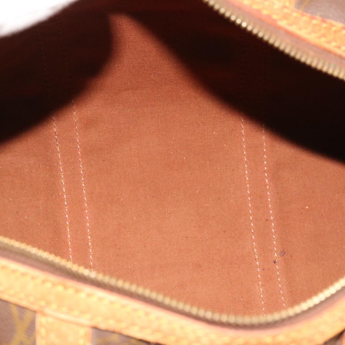 LOUIS VUITTON Monogram Sac Souple 35 Boston Bag M41626 LV bs10643