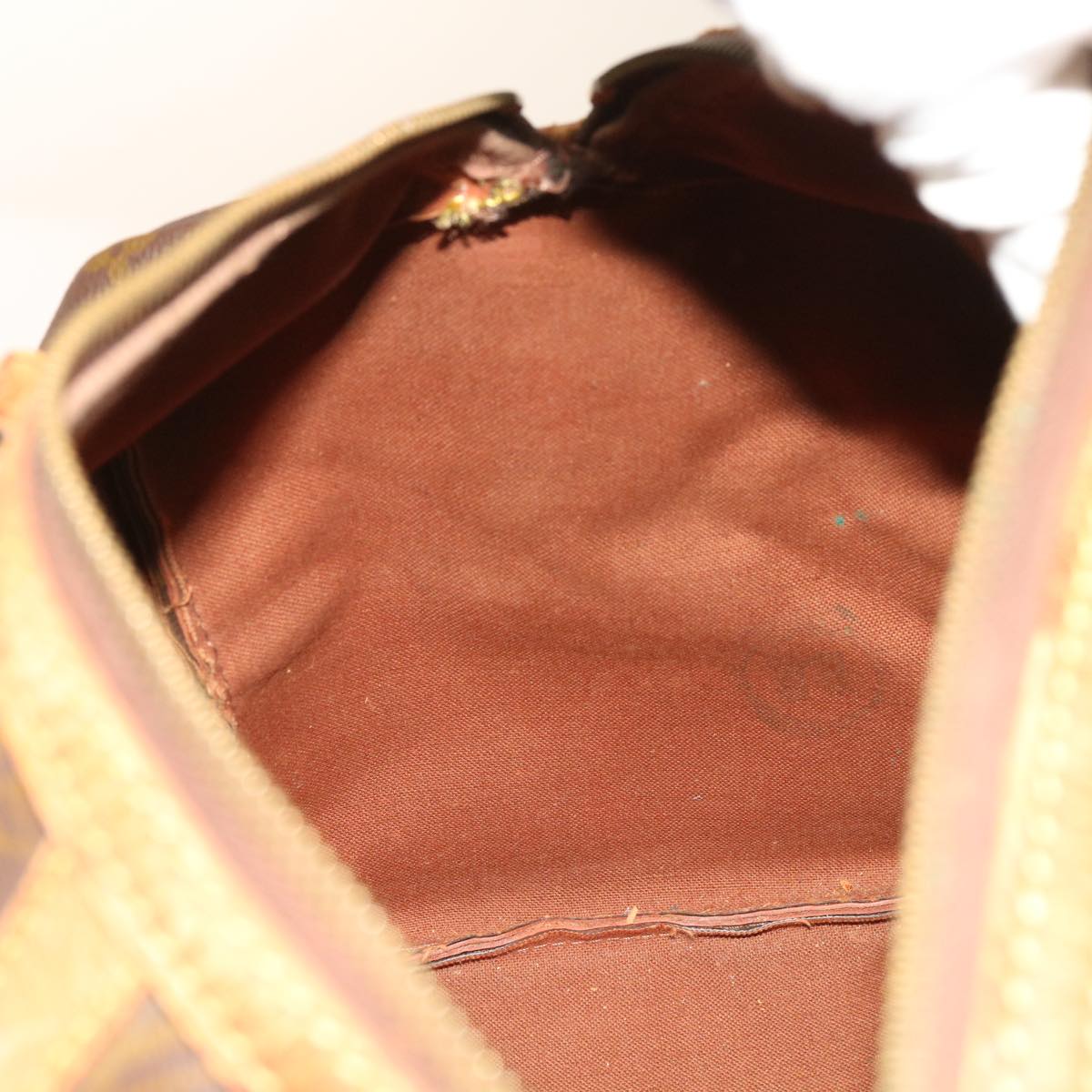 LOUIS VUITTON Monogram Sac Souple 35 Boston Bag M41626 LV bs10643