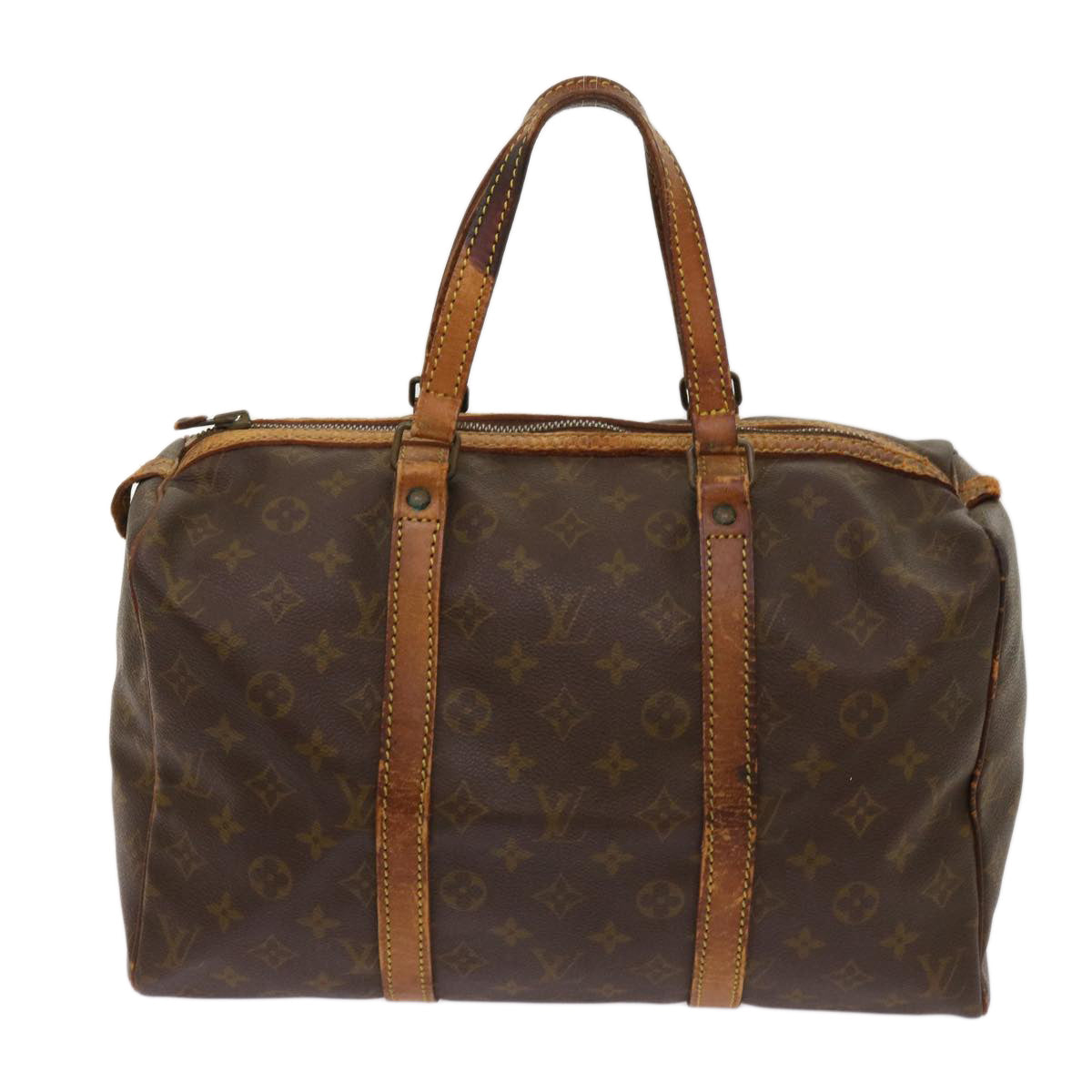 LOUIS VUITTON Monogram Sac Souple 35 Boston Bag M41626 LV bs10643