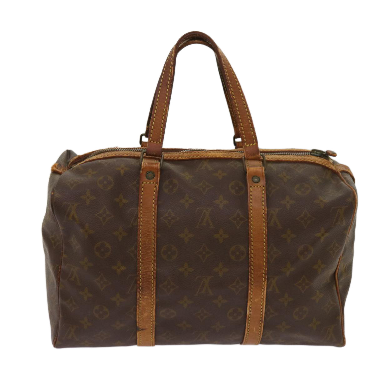 LOUIS VUITTON Monogram Sac Souple 35 Boston Bag M41626 LV bs10643