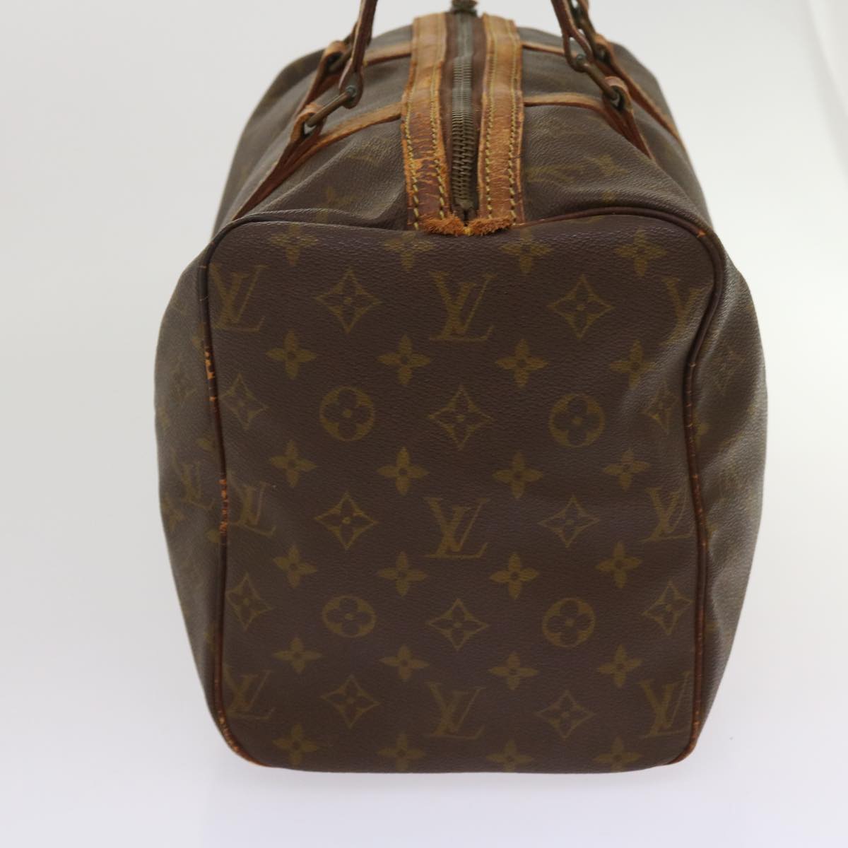 LOUIS VUITTON Monogram Sac Souple 35 Boston Bag M41626 LV bs10643