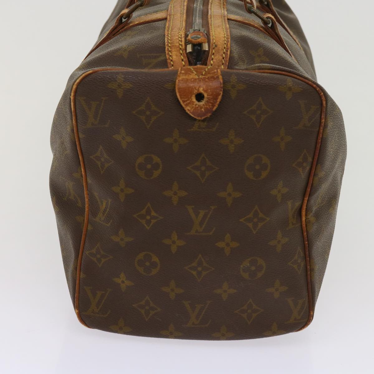 LOUIS VUITTON Monogram Sac Souple 35 Boston Bag M41626 LV bs10643
