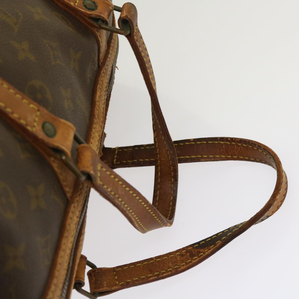 LOUIS VUITTON Monogram Sac Souple 35 Boston Bag M41626 LV bs10643