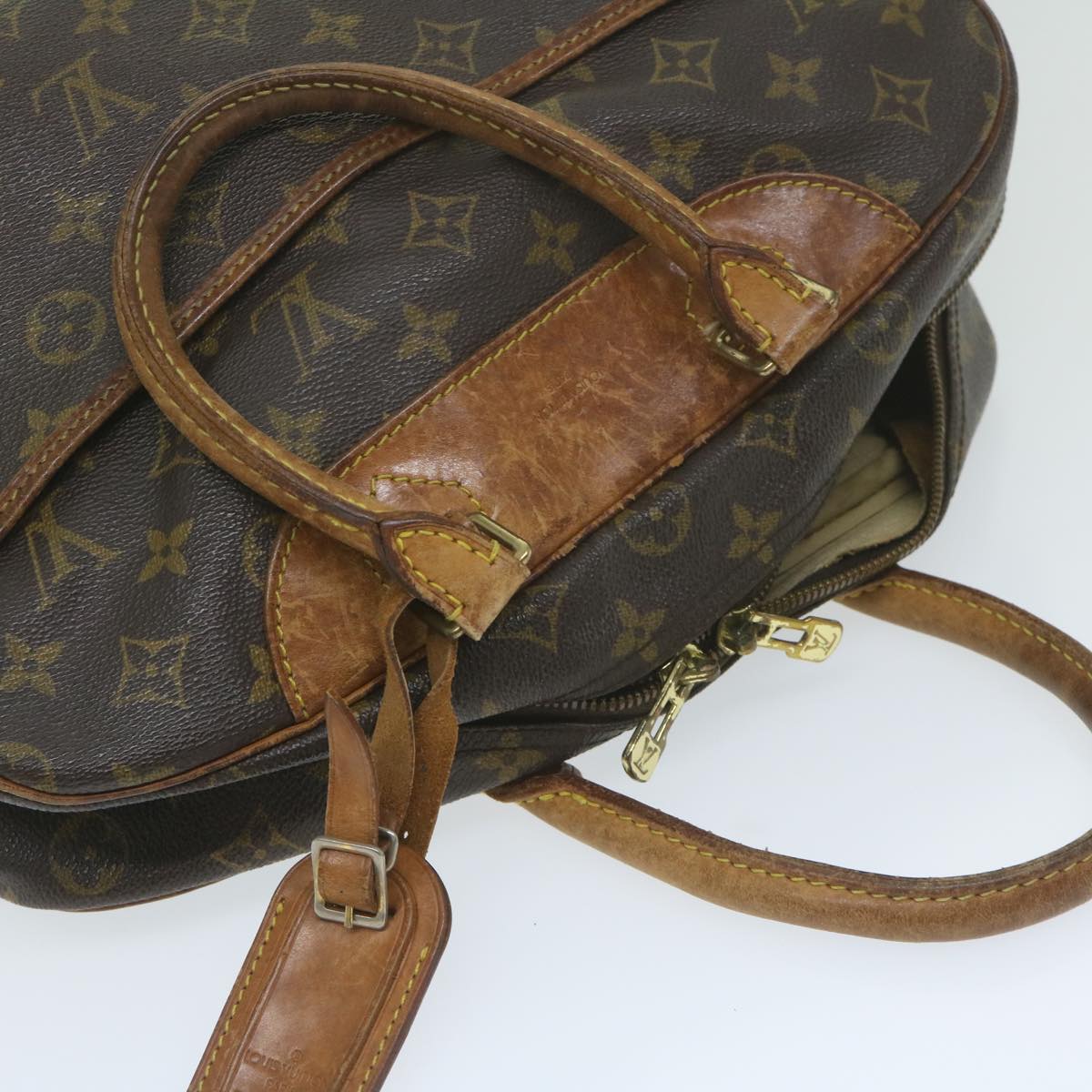 LOUIS VUITTON Monogram Deauville Hand Bag M47270 LV bs10644