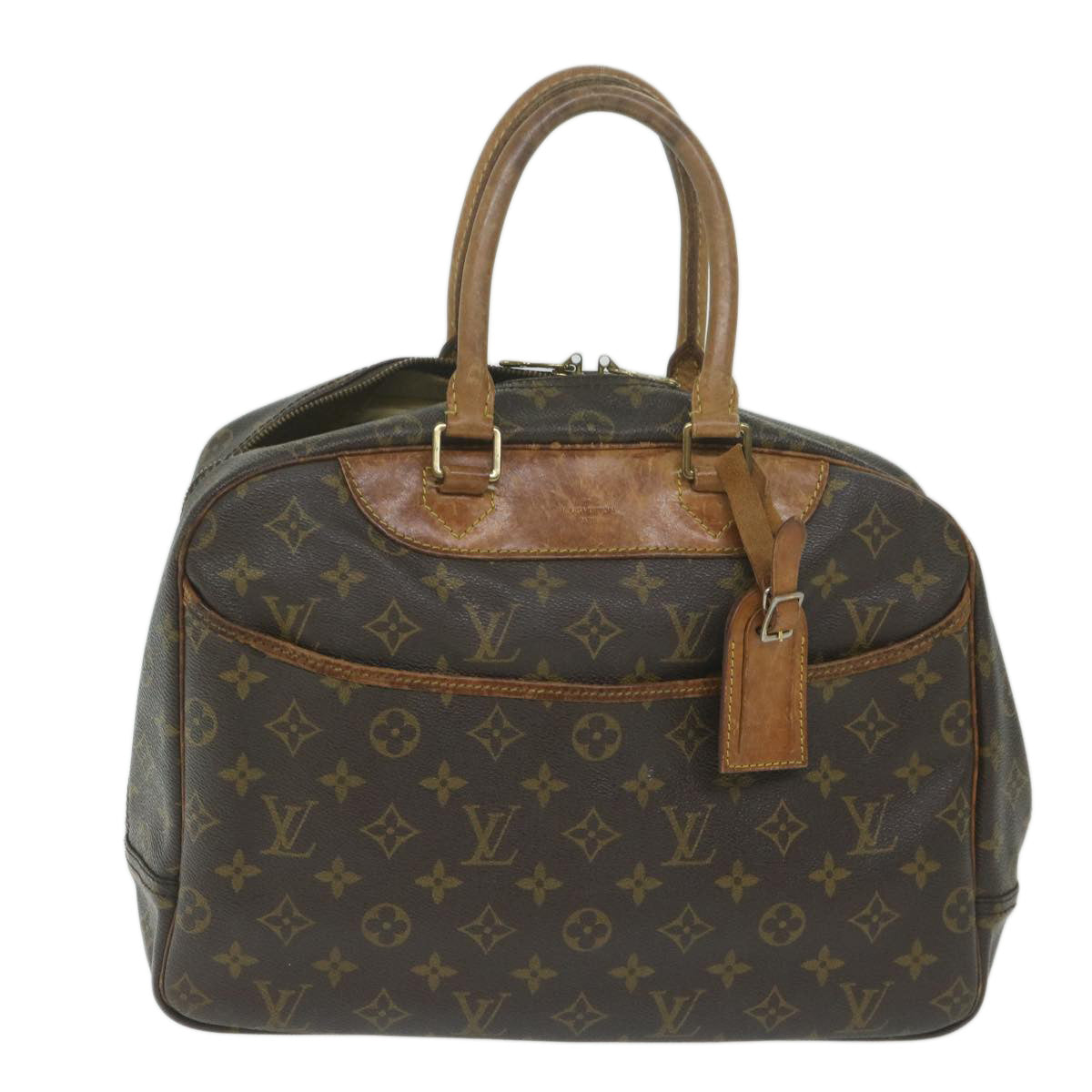 LOUIS VUITTON Monogram Deauville Hand Bag M47270 LV bs10644