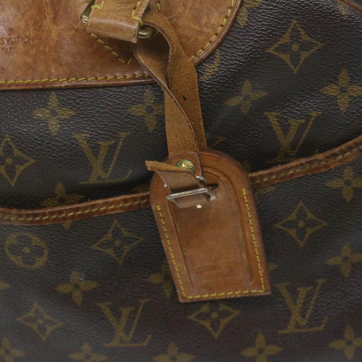 LOUIS VUITTON Monogram Deauville Hand Bag M47270 LV bs10644
