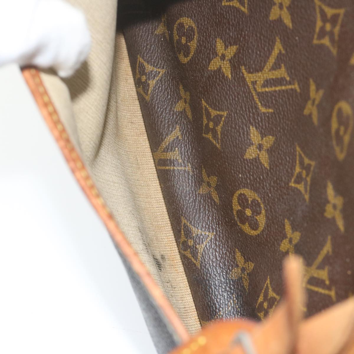 LOUIS VUITTON Monogram Deauville Hand Bag M47270 LV bs10644