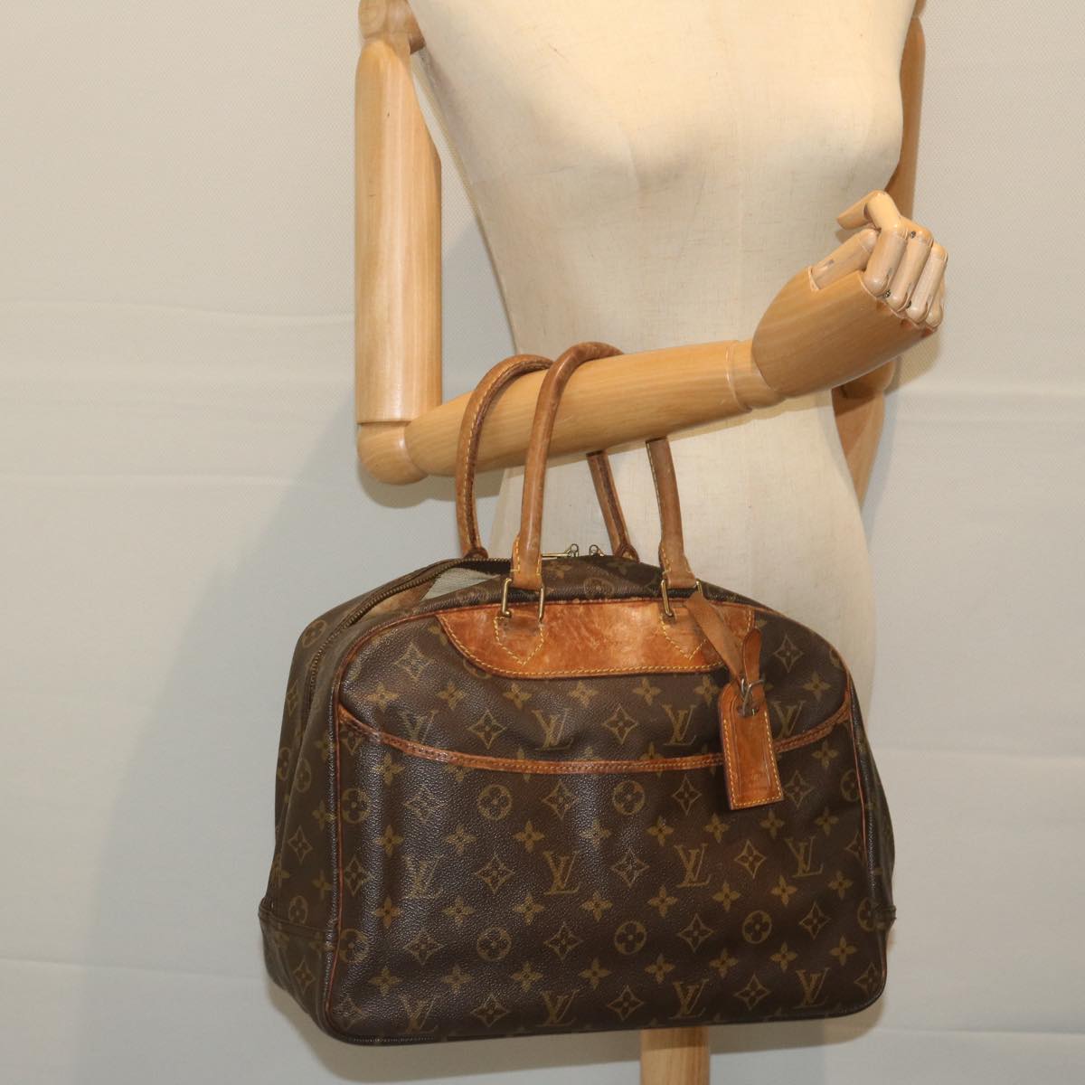 LOUIS VUITTON Monogram Deauville Hand Bag M47270 LV bs10644