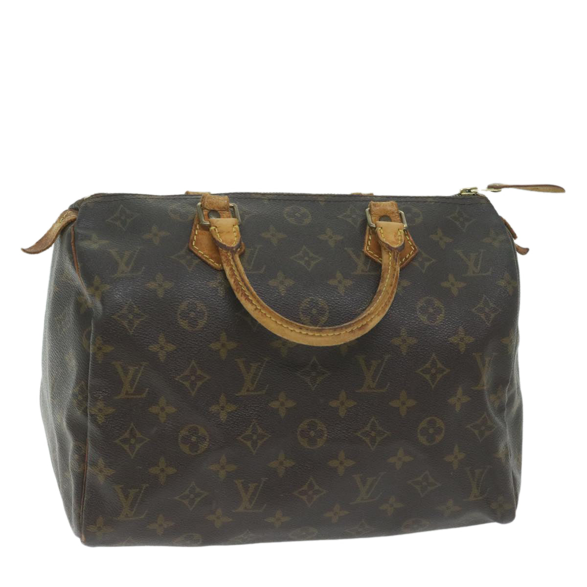 LOUIS VUITTON Monogram Speedy 30 Hand Bag M41526 LV bs10648
