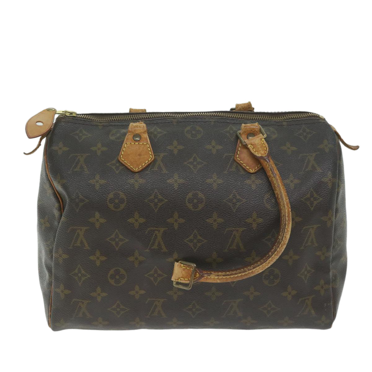 LOUIS VUITTON Monogram Speedy 30 Hand Bag M41526 LV bs10648