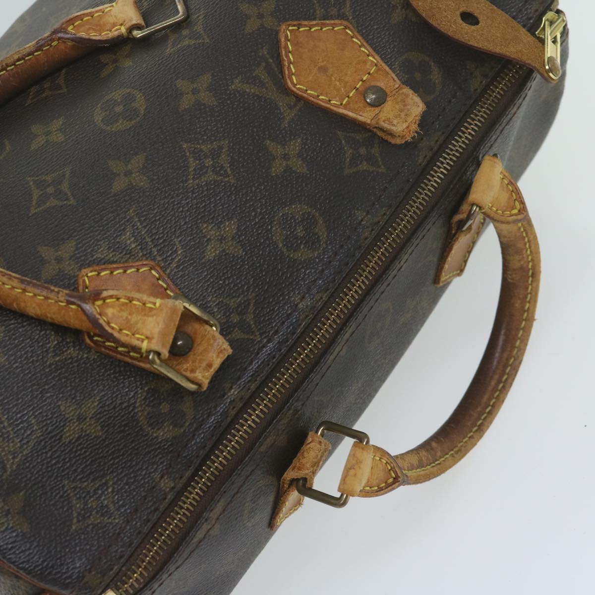 LOUIS VUITTON Monogram Speedy 30 Hand Bag M41526 LV bs10648