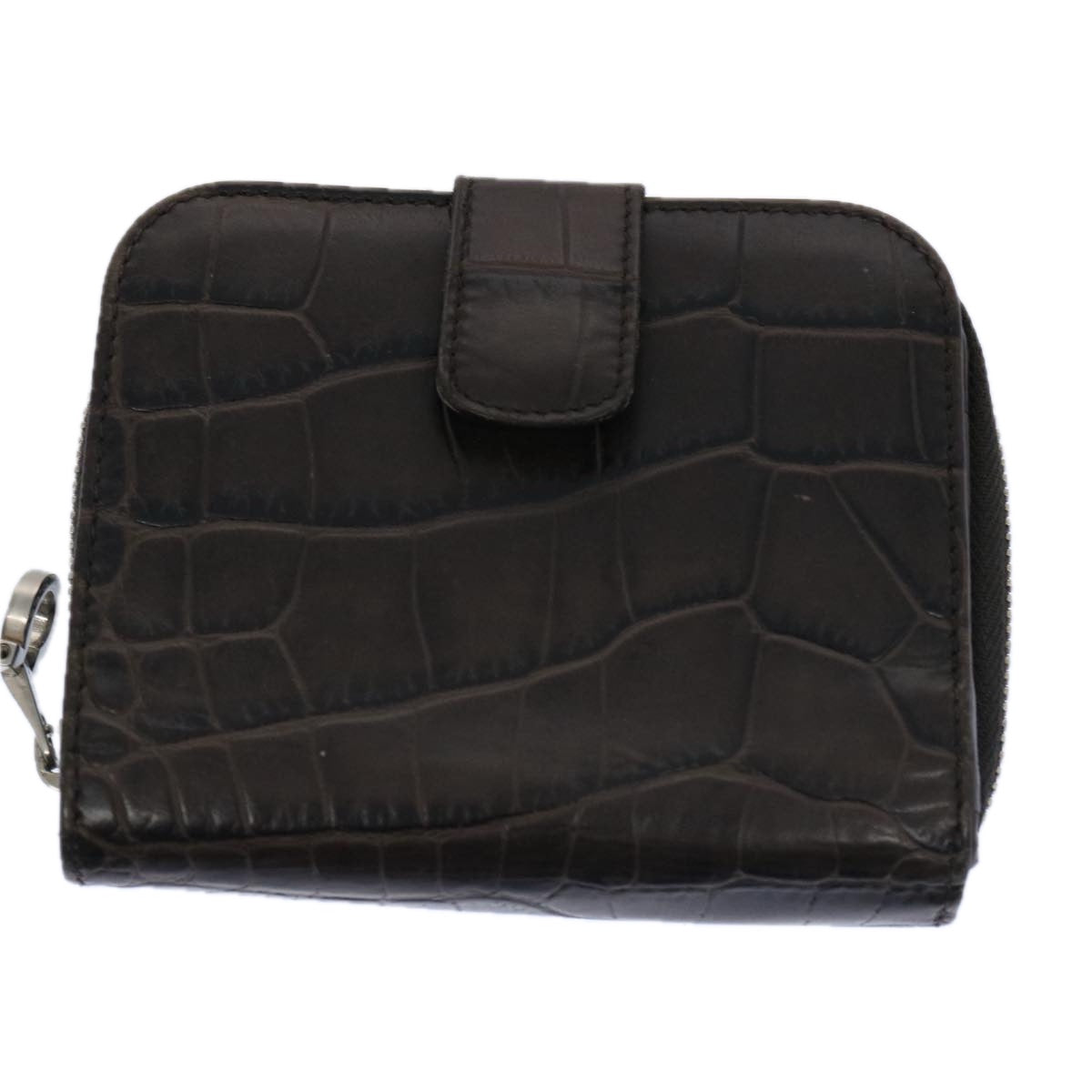 FENDI Shoulder Bag Patent leather Green 2813 26637 008 bs10909