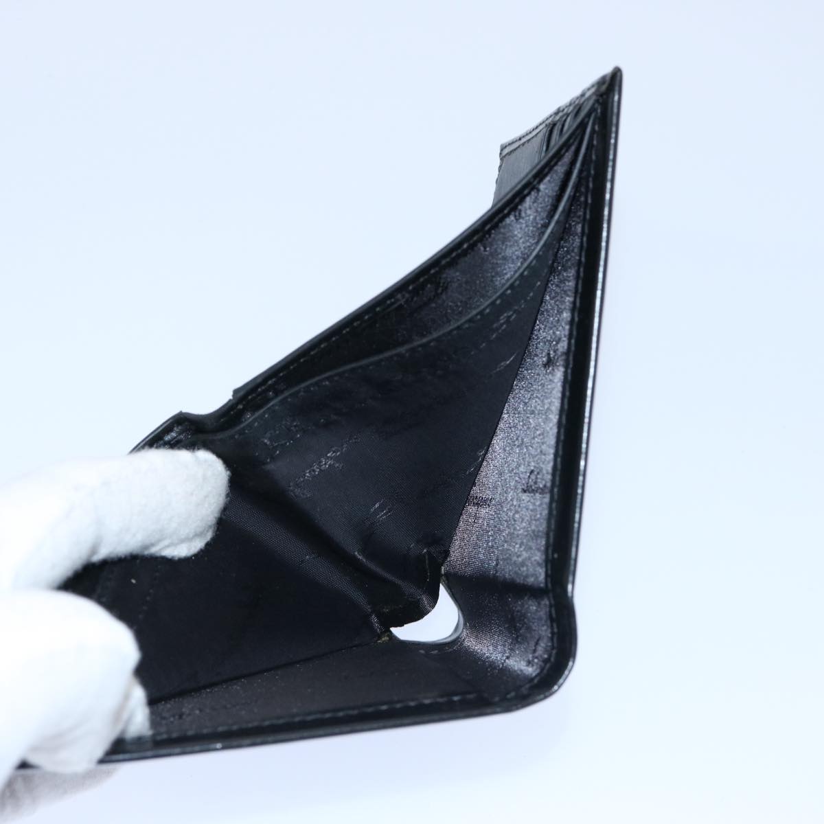 FENDI Shoulder Bag Patent leather Green 2813 26637 008 bs10909