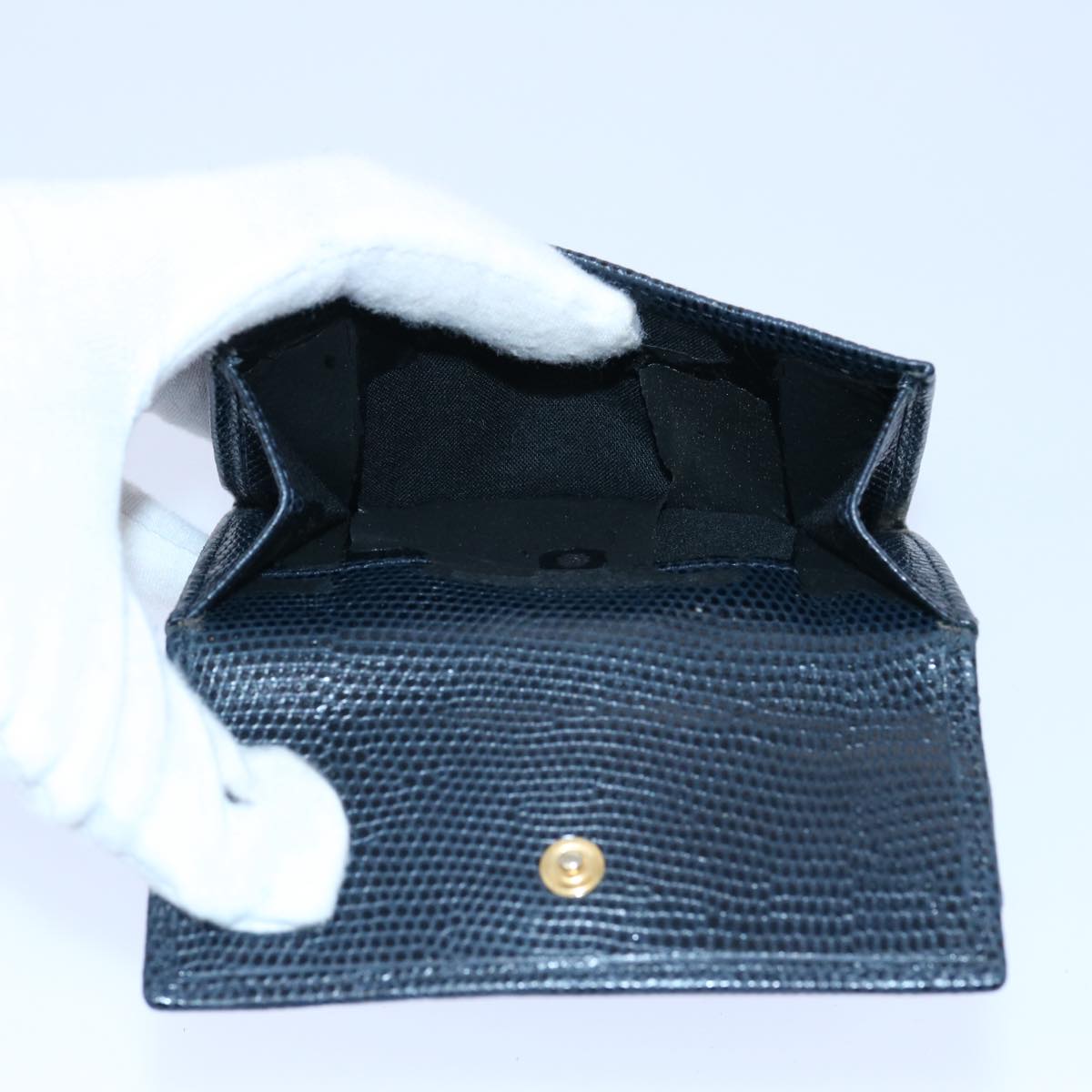 FENDI Shoulder Bag Patent leather Green 2813 26637 008 bs10909