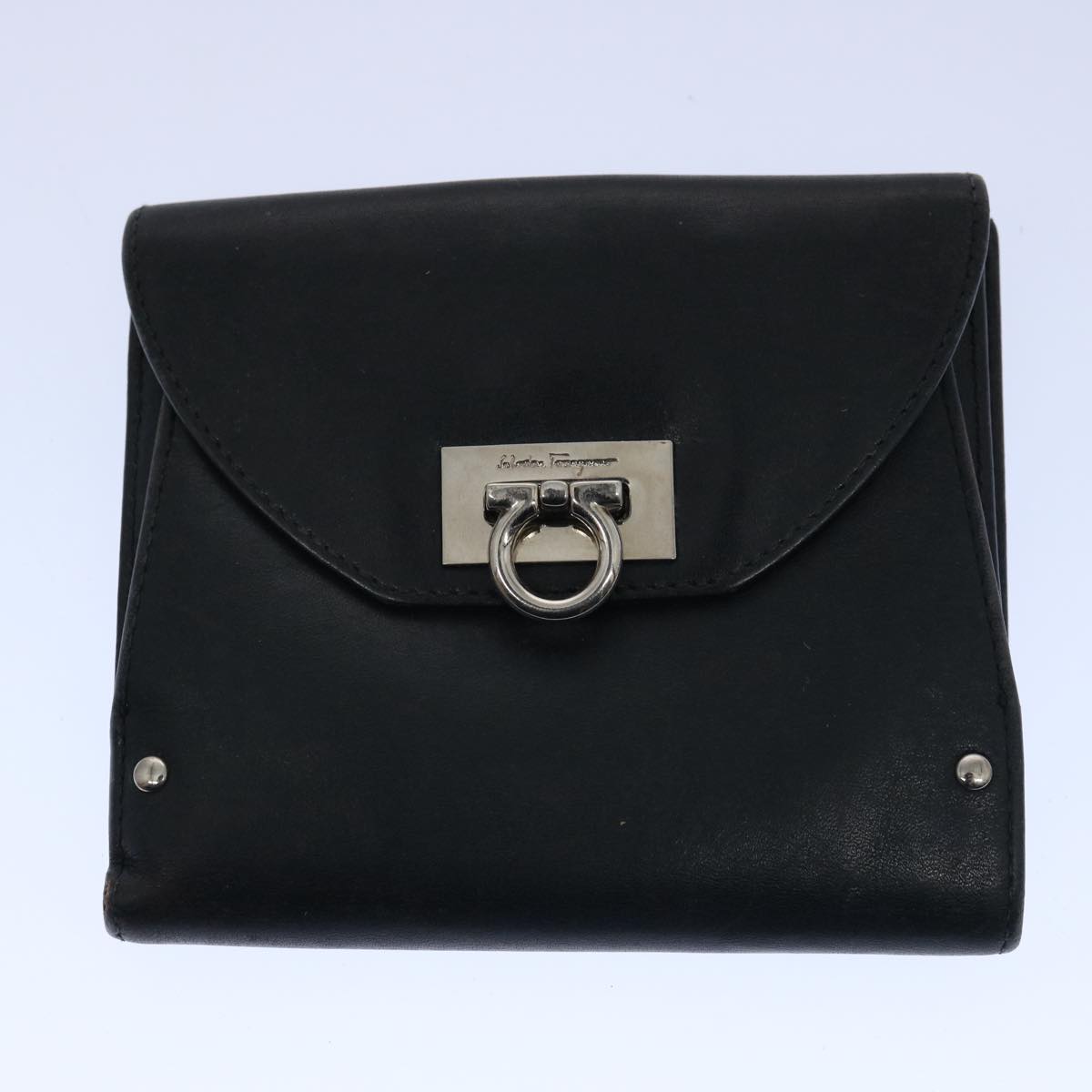 FENDI Shoulder Bag Patent leather Green 2813 26637 008 bs10909