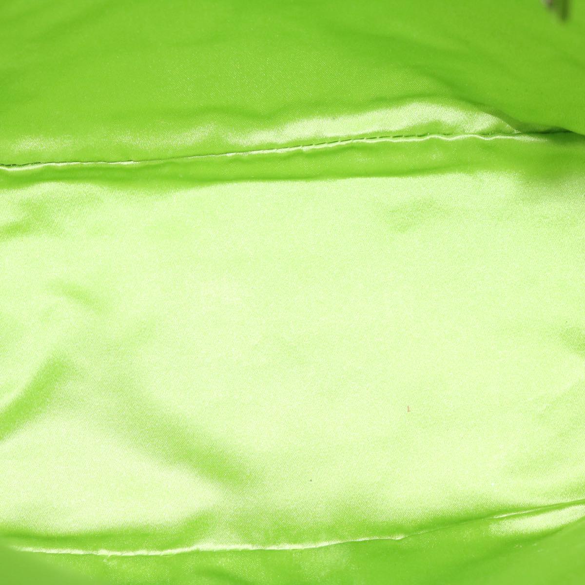 FENDI Shoulder Bag Patent leather Green 2813 26637 008 bs10909