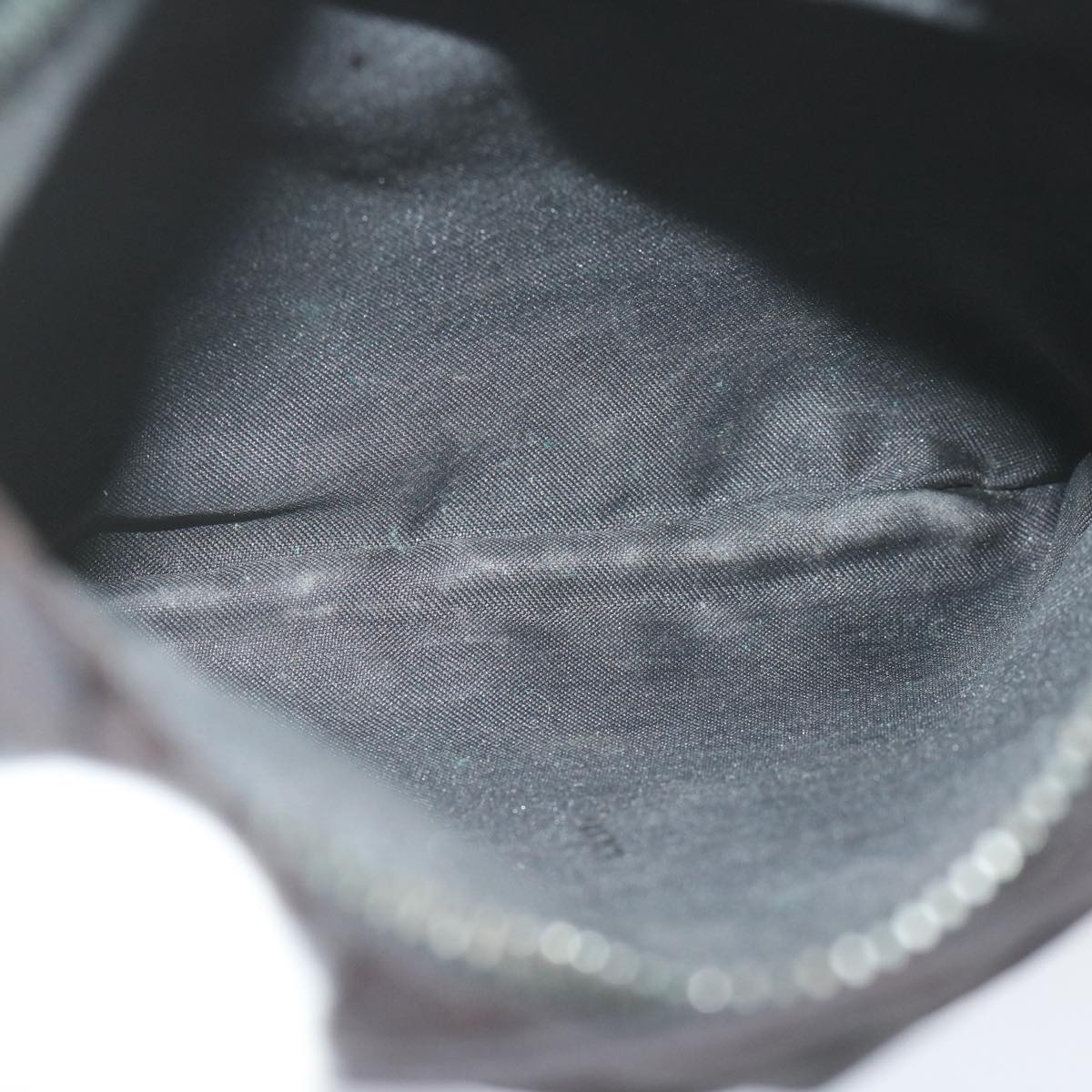 FENDI Zucca Canvas Shoulder Bag Black bs10962