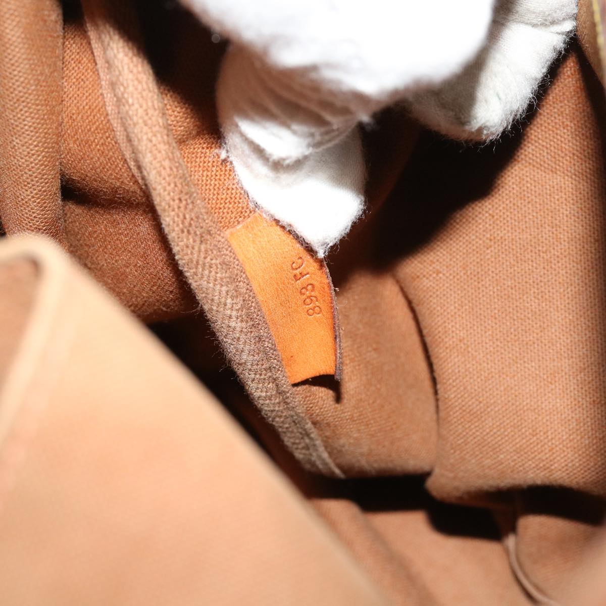 LOUIS VUITTON Monogram Saumur 35 Shoulder Bag M42254 LV bs11196