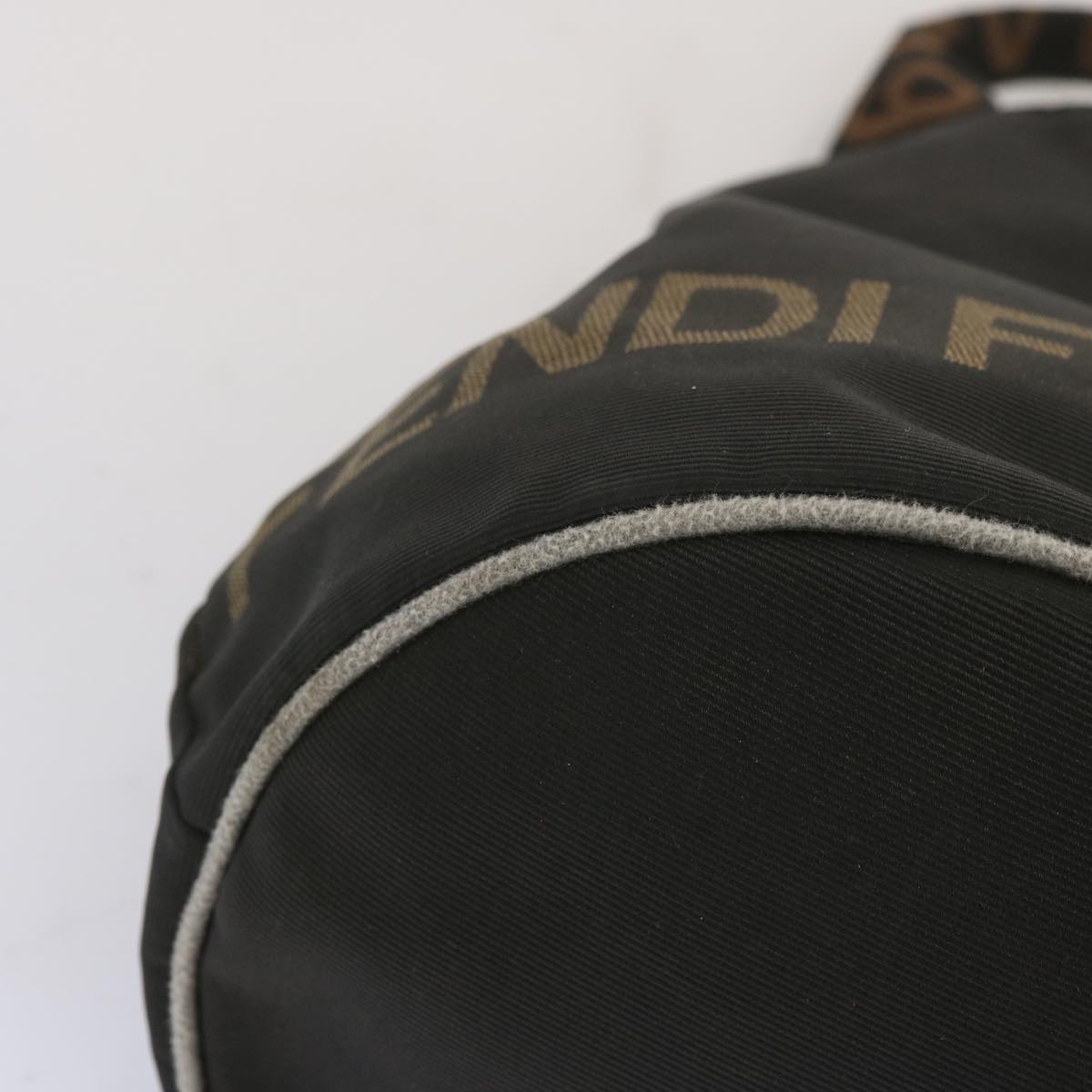 FENDI Hand Bag Canvas Black 2321 26526 098 bs11262