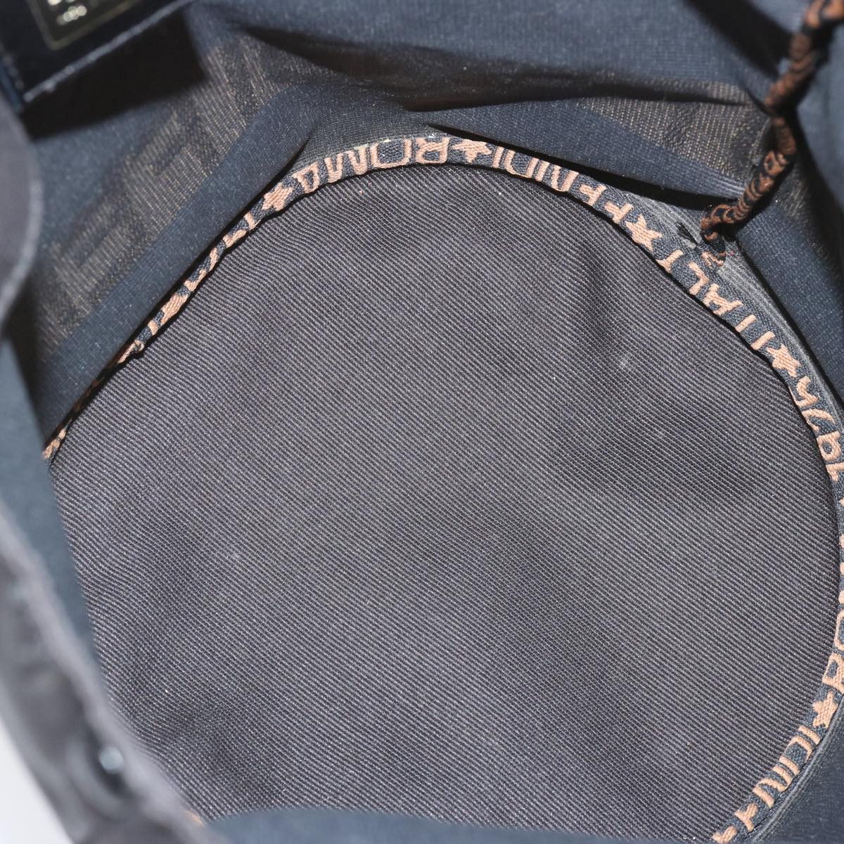 FENDI Hand Bag Canvas Black 2321 26526 098 bs11262