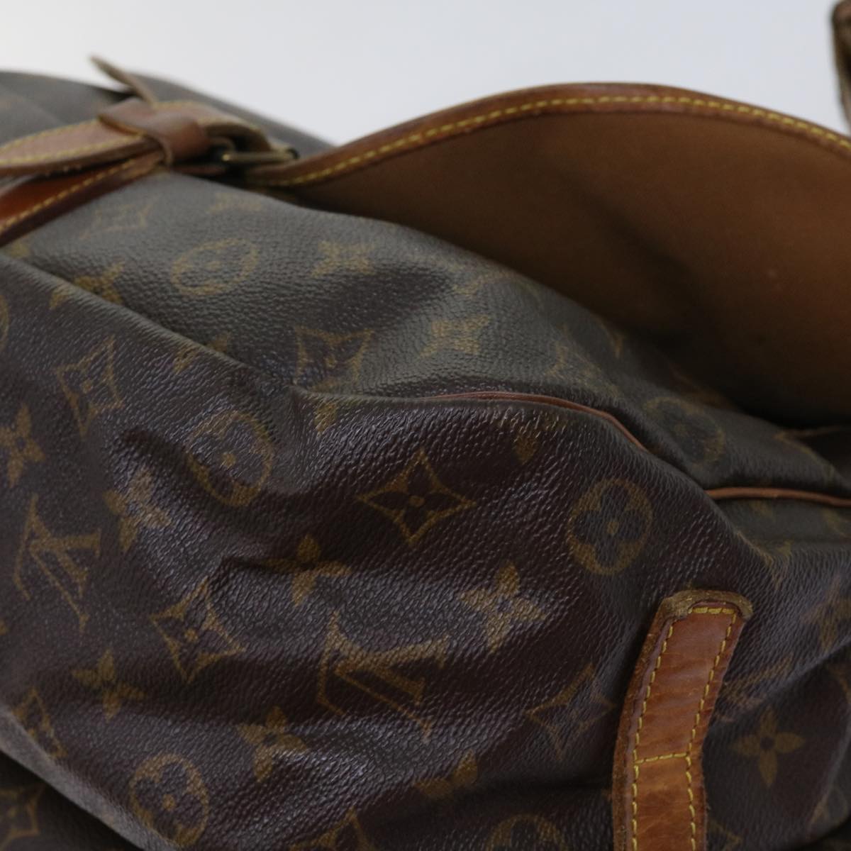 LOUIS VUITTON Monogram Saumur 35 Shoulder Bag M42254 LV bs11335
