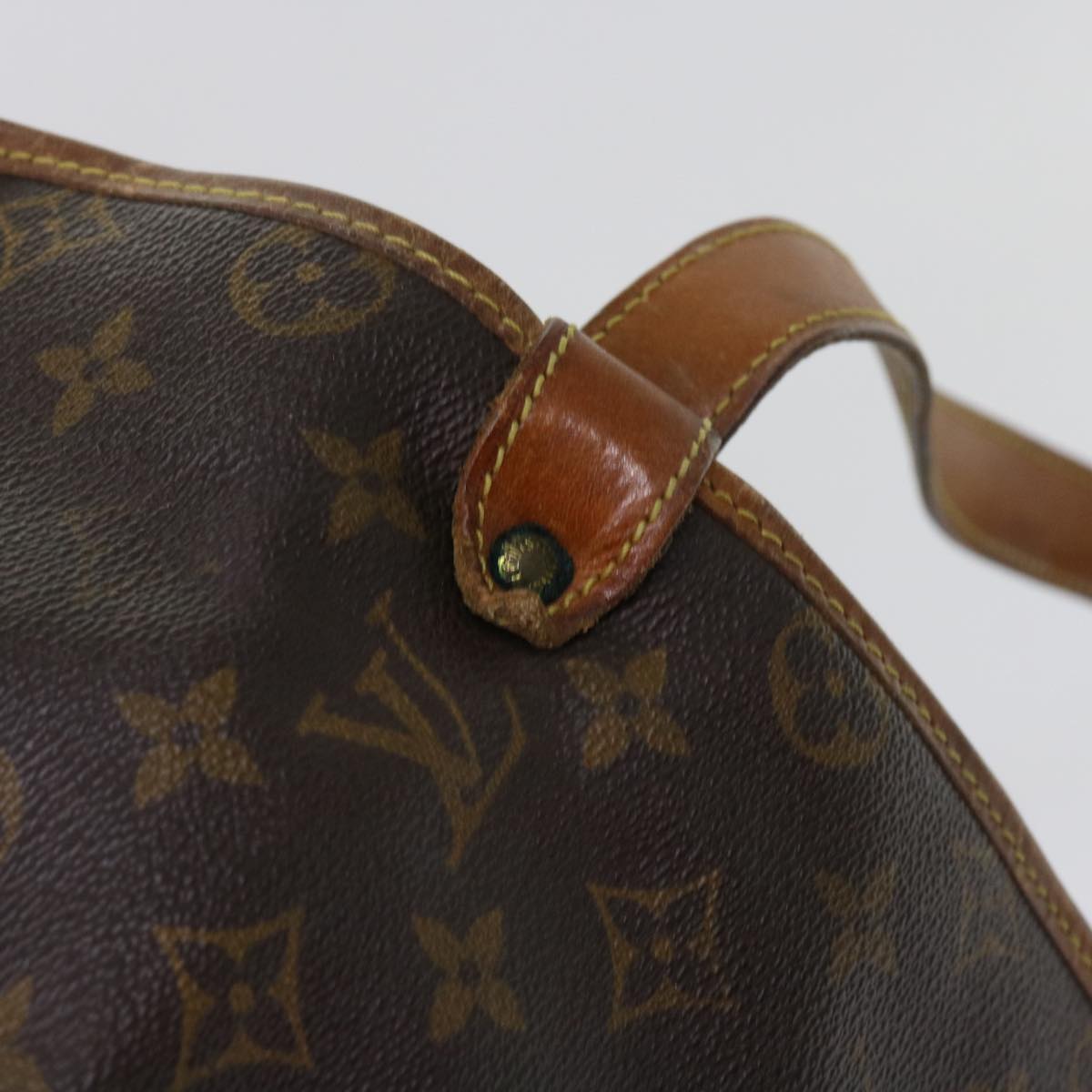 LOUIS VUITTON Monogram Saumur 35 Shoulder Bag M42254 LV bs11335
