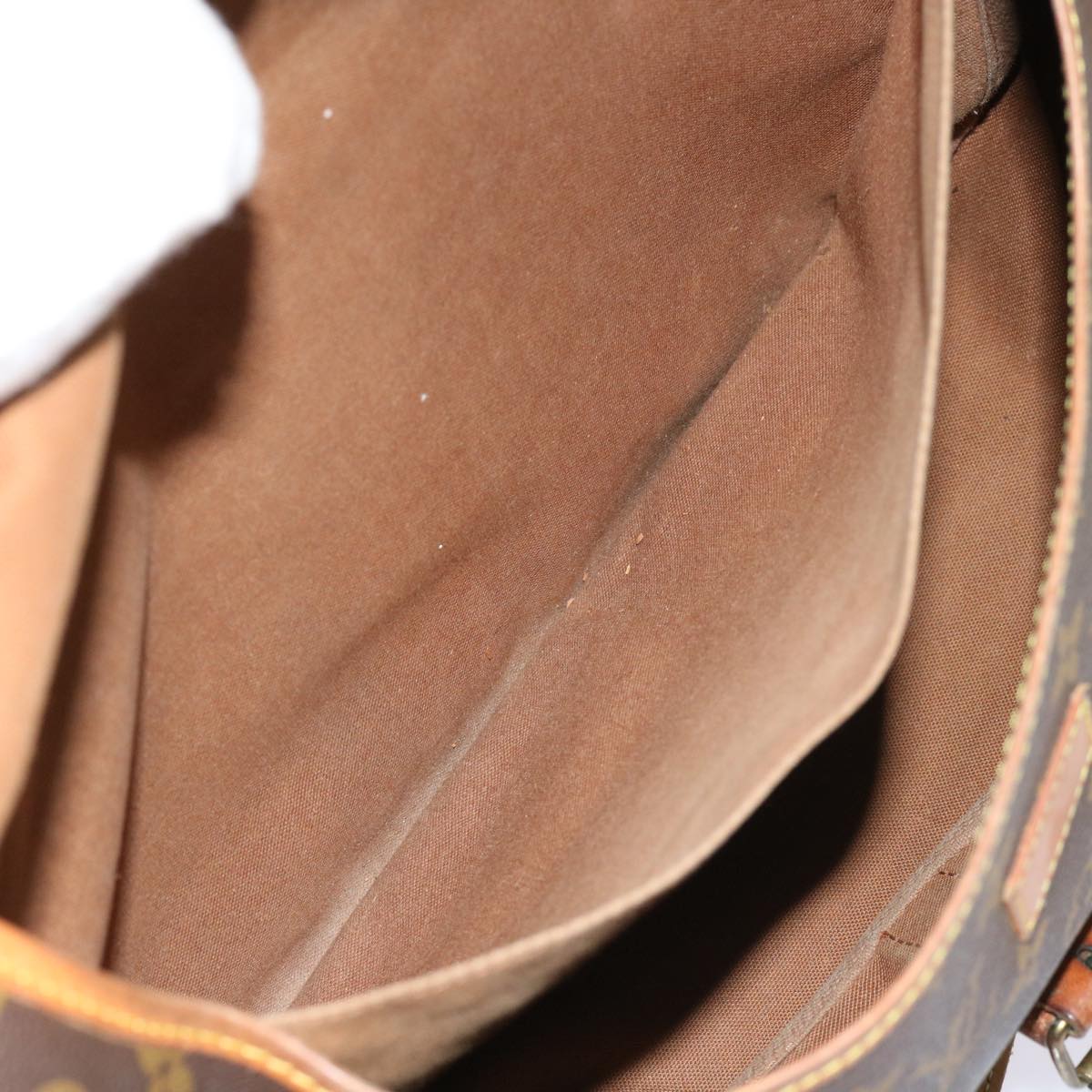 LOUIS VUITTON Monogram Saumur 35 Shoulder Bag M42254 LV bs11335