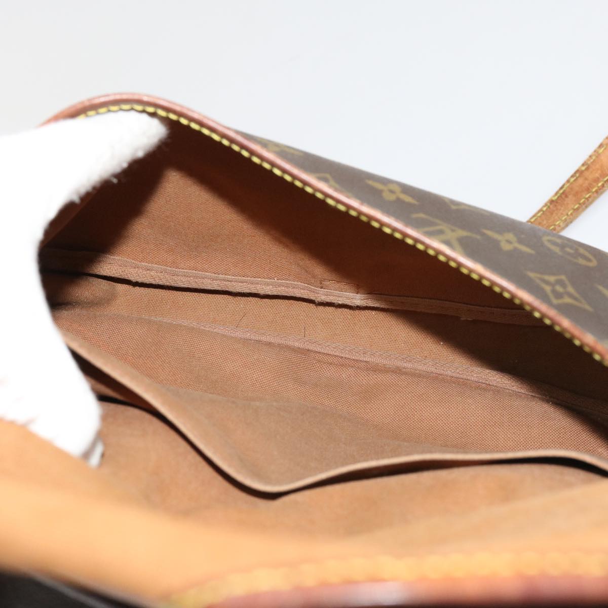 LOUIS VUITTON Monogram Saumur 30 Shoulder Bag M42256 LV bs11337