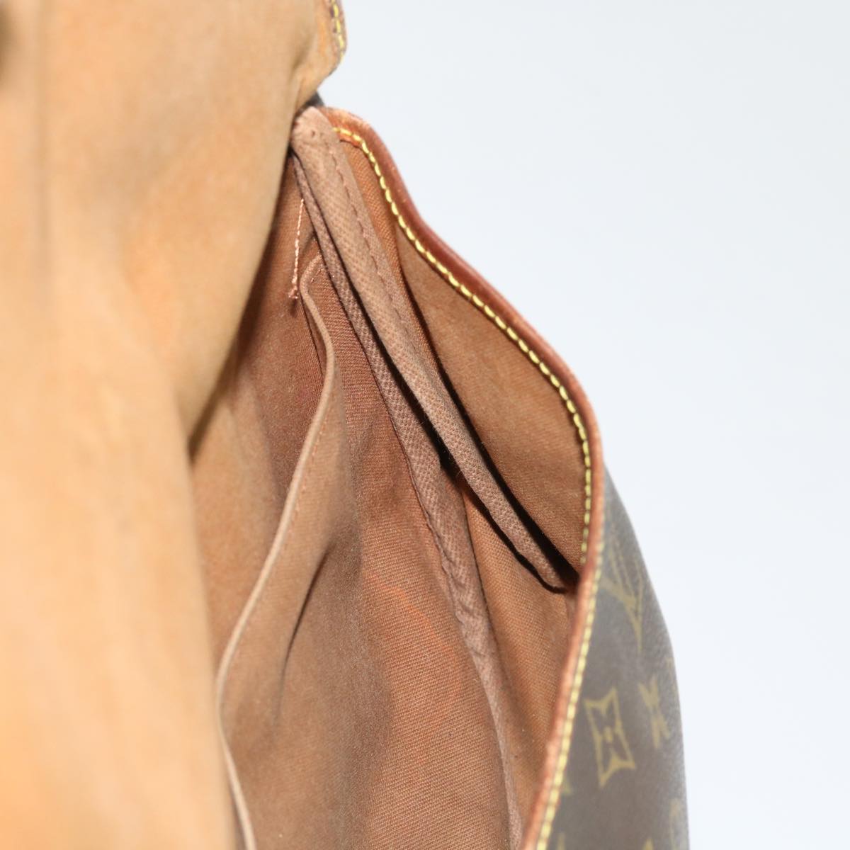 LOUIS VUITTON Monogram Saumur 30 Shoulder Bag M42256 LV bs11337