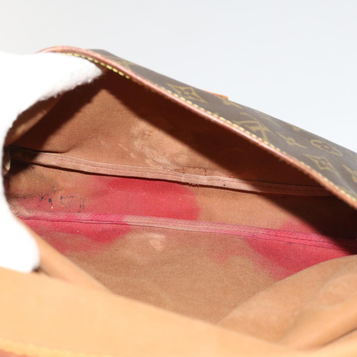 LOUIS VUITTON Monogram Saumur 30 Shoulder Bag M42256 LV bs11337