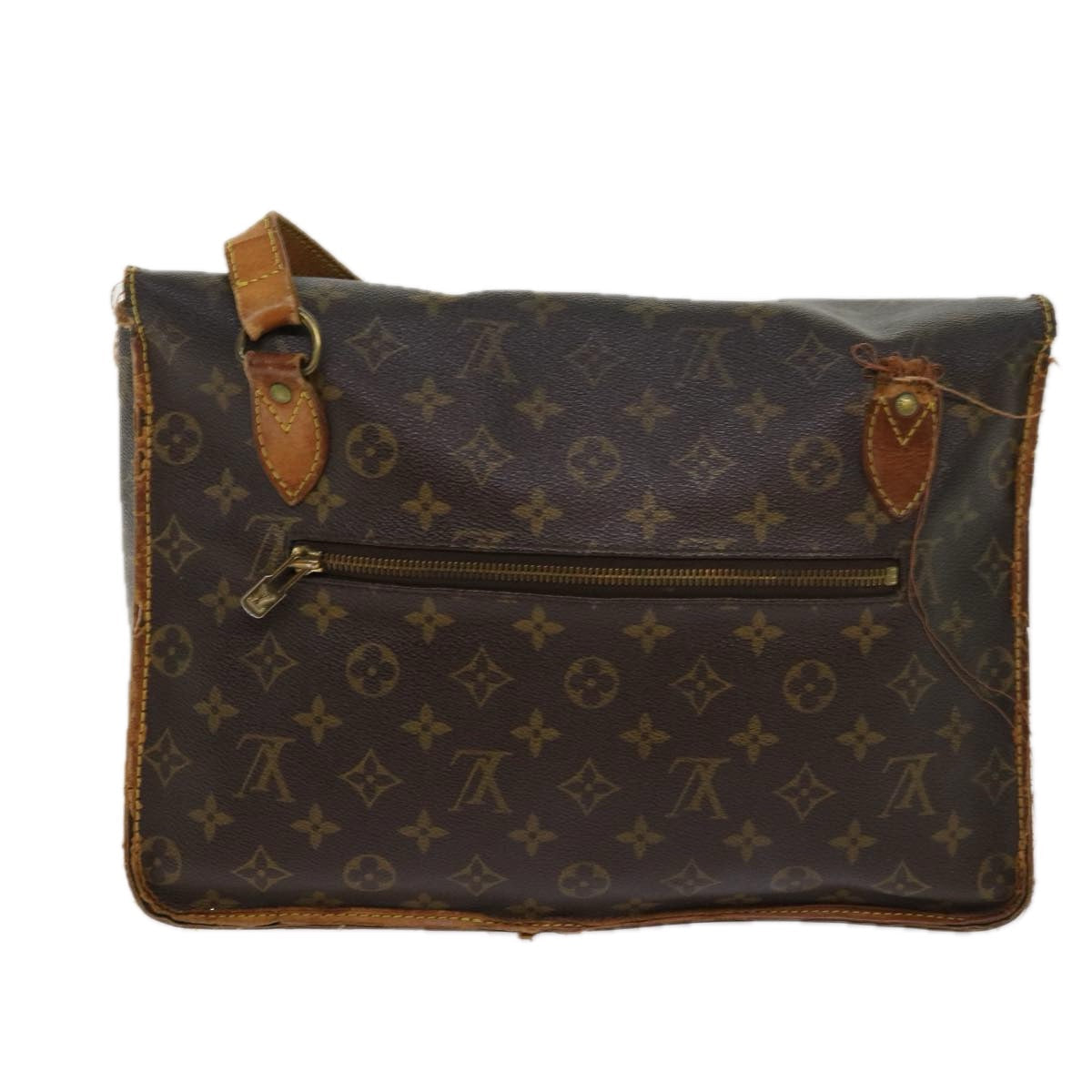 LOUIS VUITTON Monogram Gibeciere GM Shoulder Bag M42246 LV bs11362