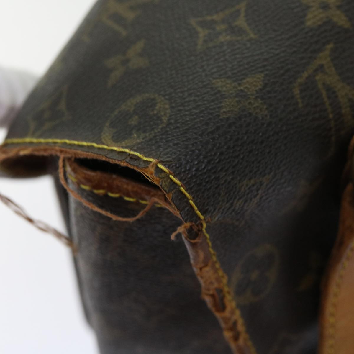 LOUIS VUITTON Monogram Gibeciere GM Shoulder Bag M42246 LV bs11362