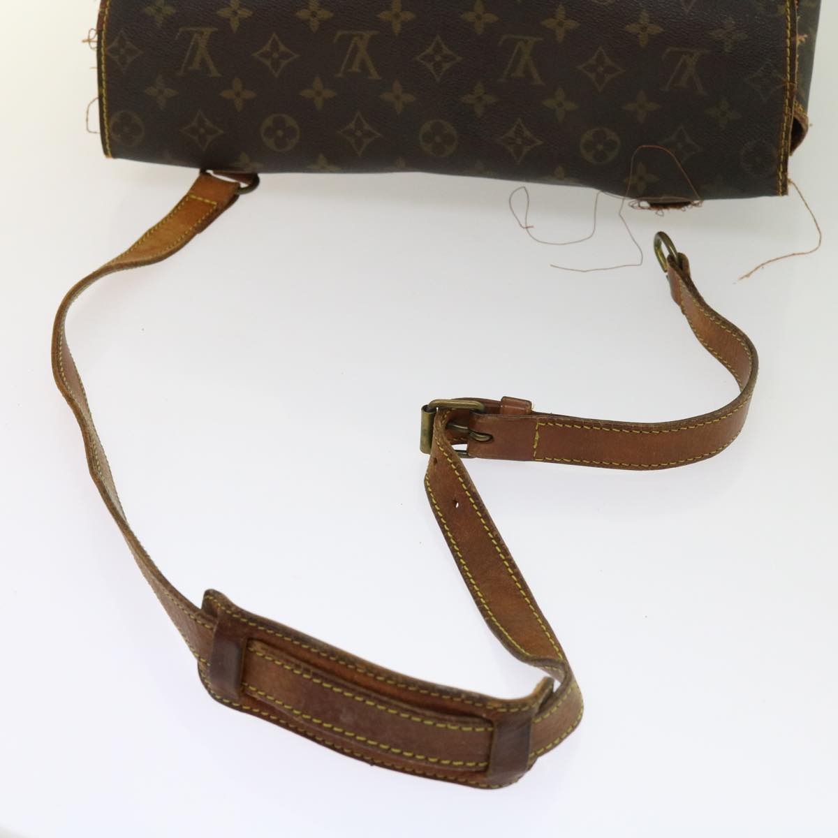 LOUIS VUITTON Monogram Gibeciere GM Shoulder Bag M42246 LV bs11362