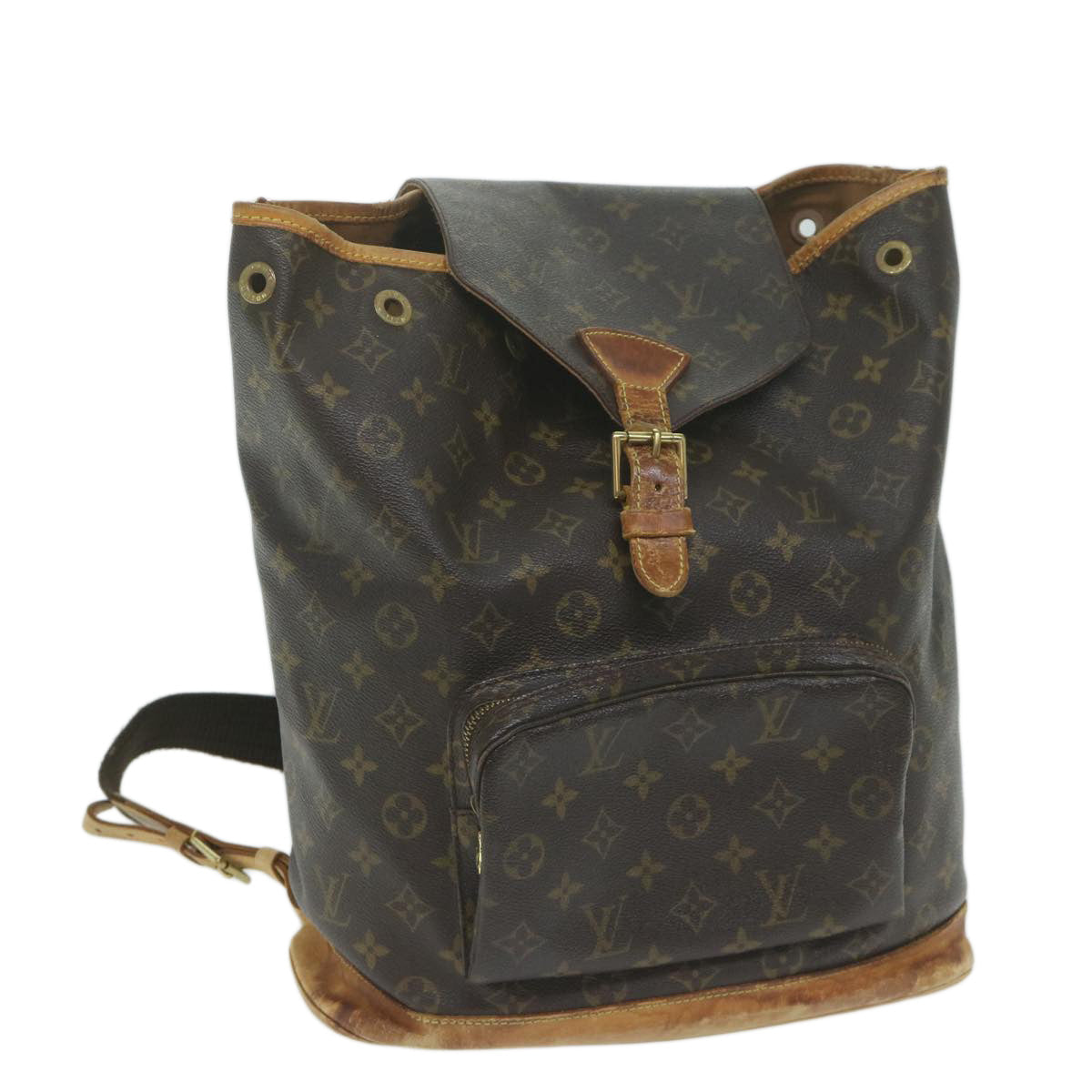 LOUIS VUITTON Monogram Montsouris GM Backpack M51135 LV bs11364