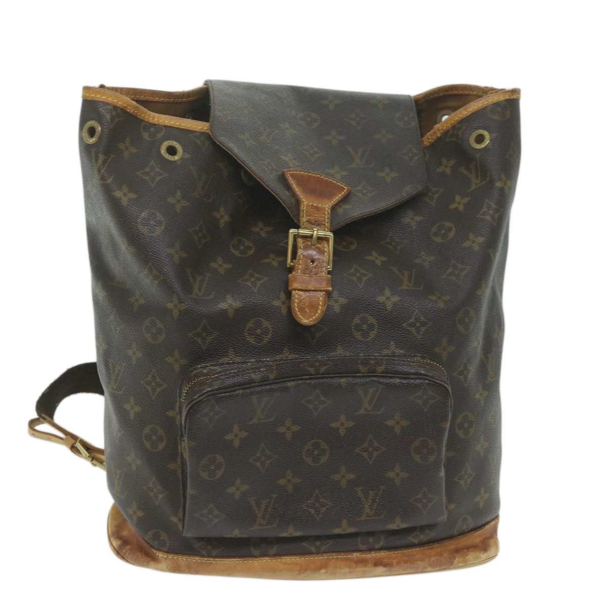 LOUIS VUITTON Monogram Montsouris GM Backpack M51135 LV bs11364