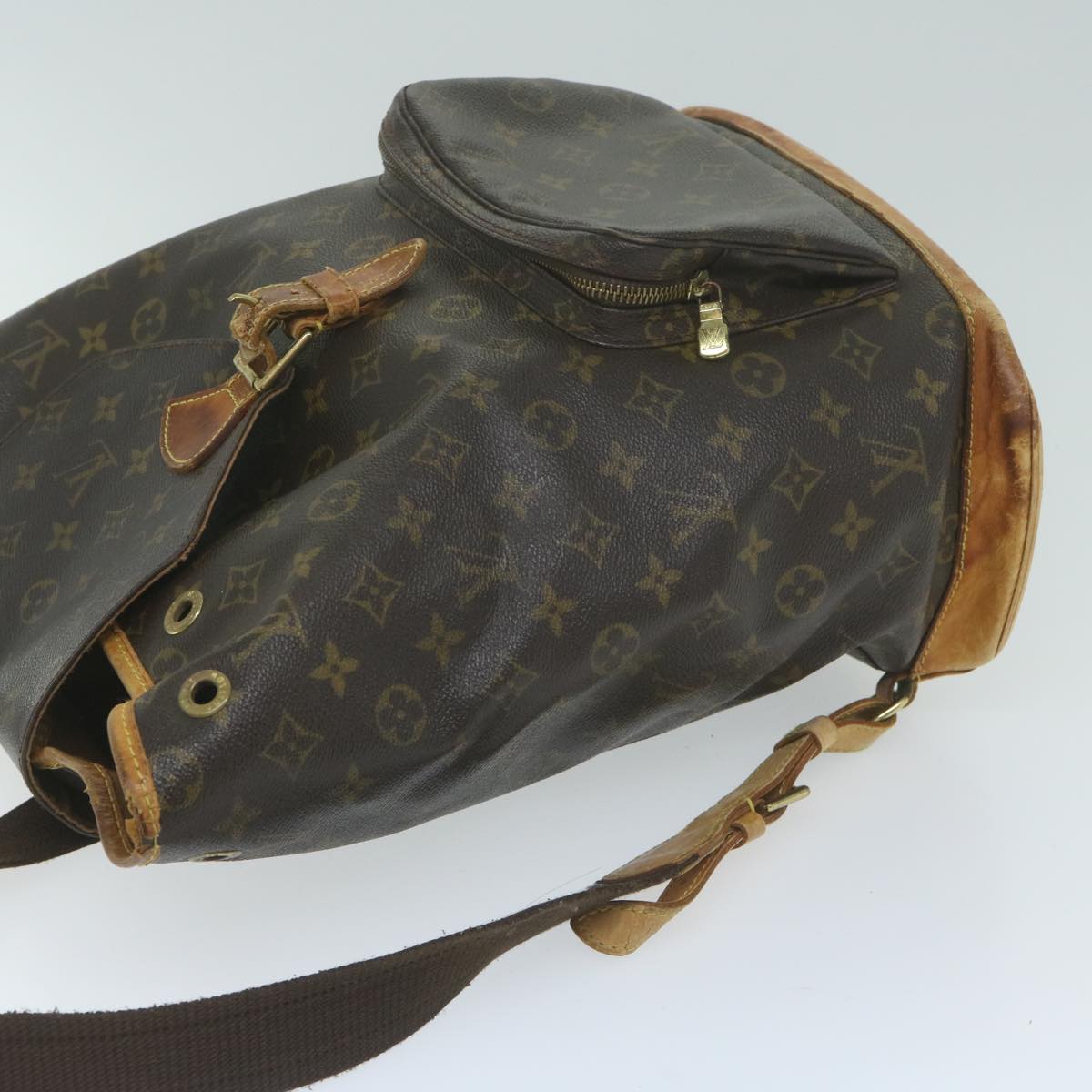 LOUIS VUITTON Monogram Montsouris GM Backpack M51135 LV bs11364