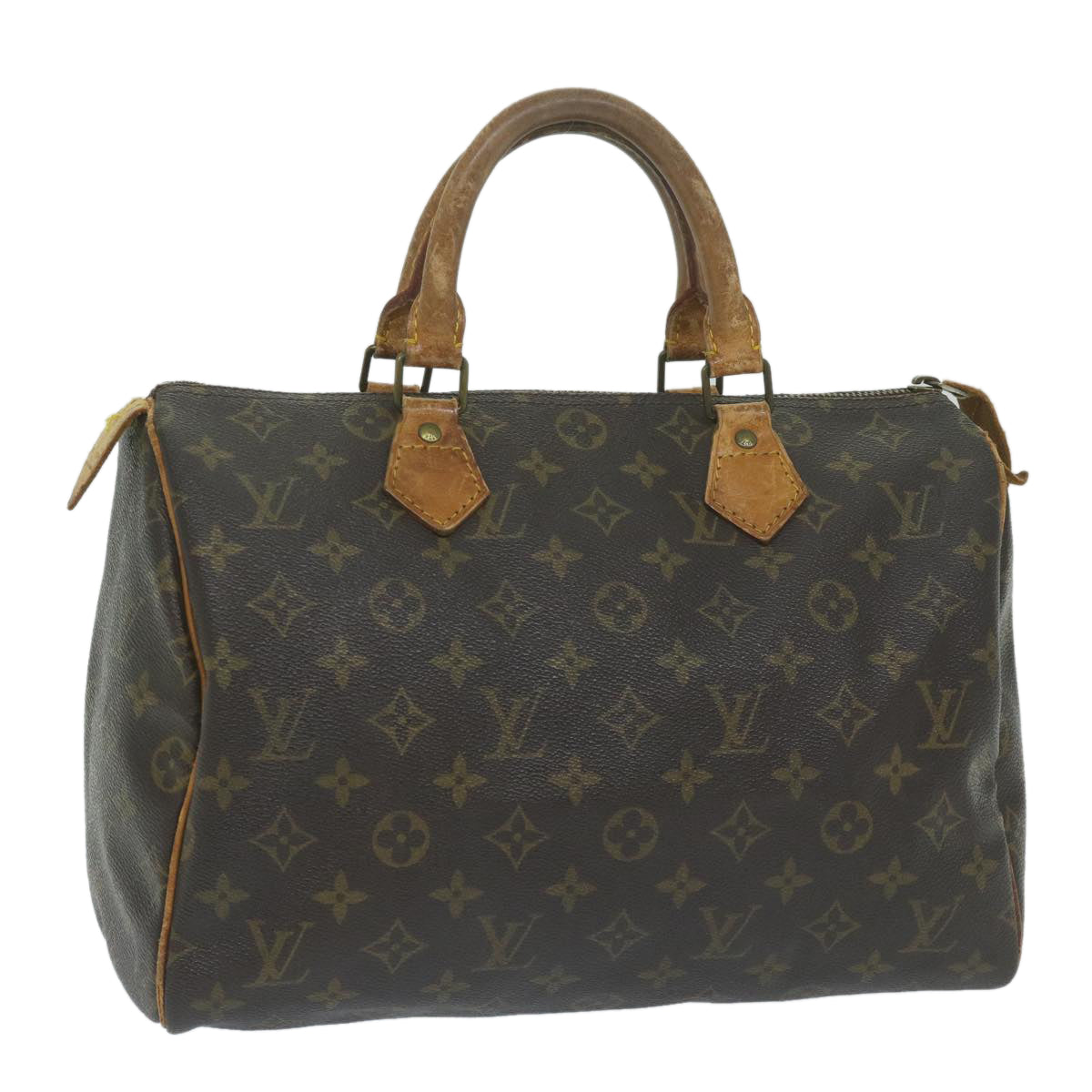 LOUIS VUITTON Monogram Speedy 30 Hand Bag M41526 LV bs11374