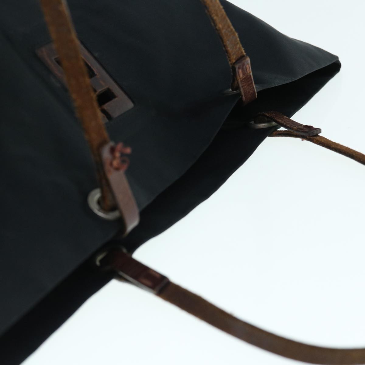 FENDI Tote Bag Nylon Black bs11434