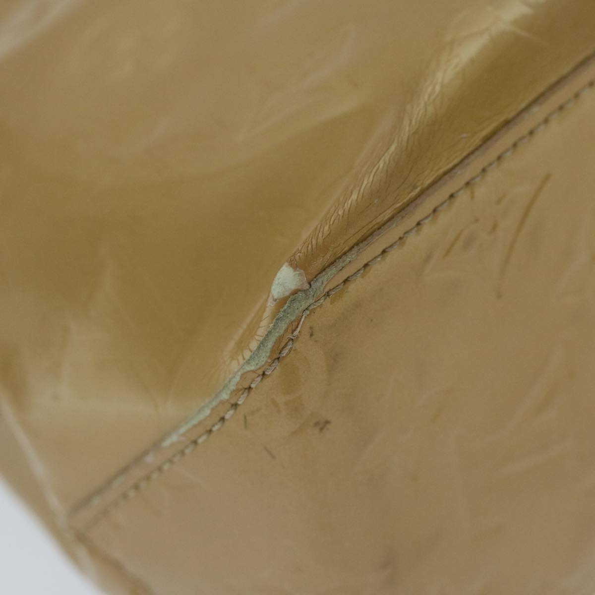 LOUIS VUITTON Monogram Vernis Reade PM Hand Bag Noisette M91334 LV bs11435