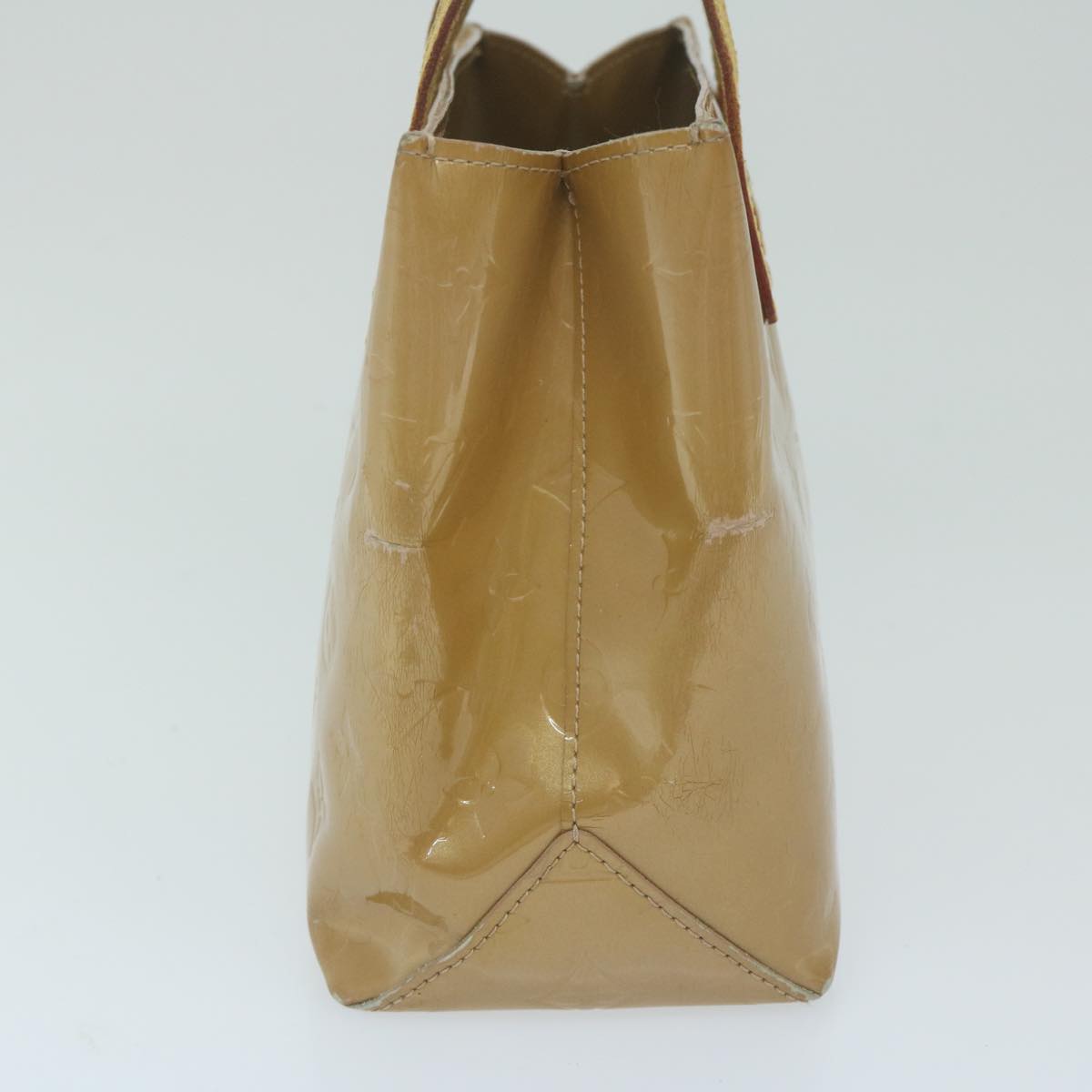 LOUIS VUITTON Monogram Vernis Reade PM Hand Bag Noisette M91334 LV bs11435