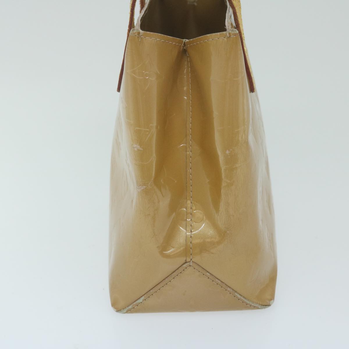 LOUIS VUITTON Monogram Vernis Reade PM Hand Bag Noisette M91334 LV bs11435