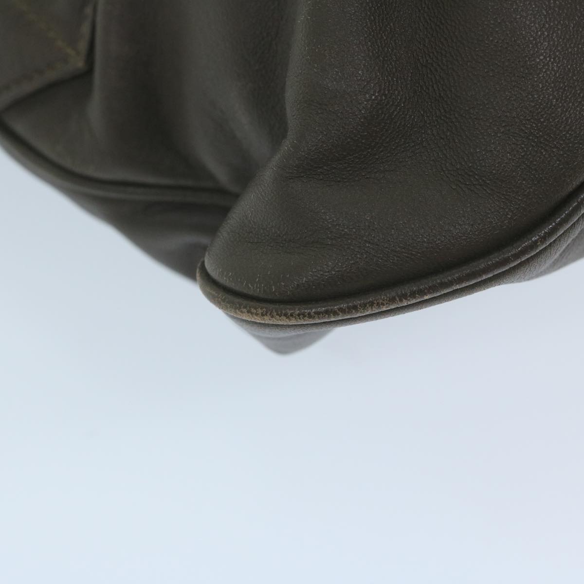 FENDI Shoulder Bag Leather Brown bs11438