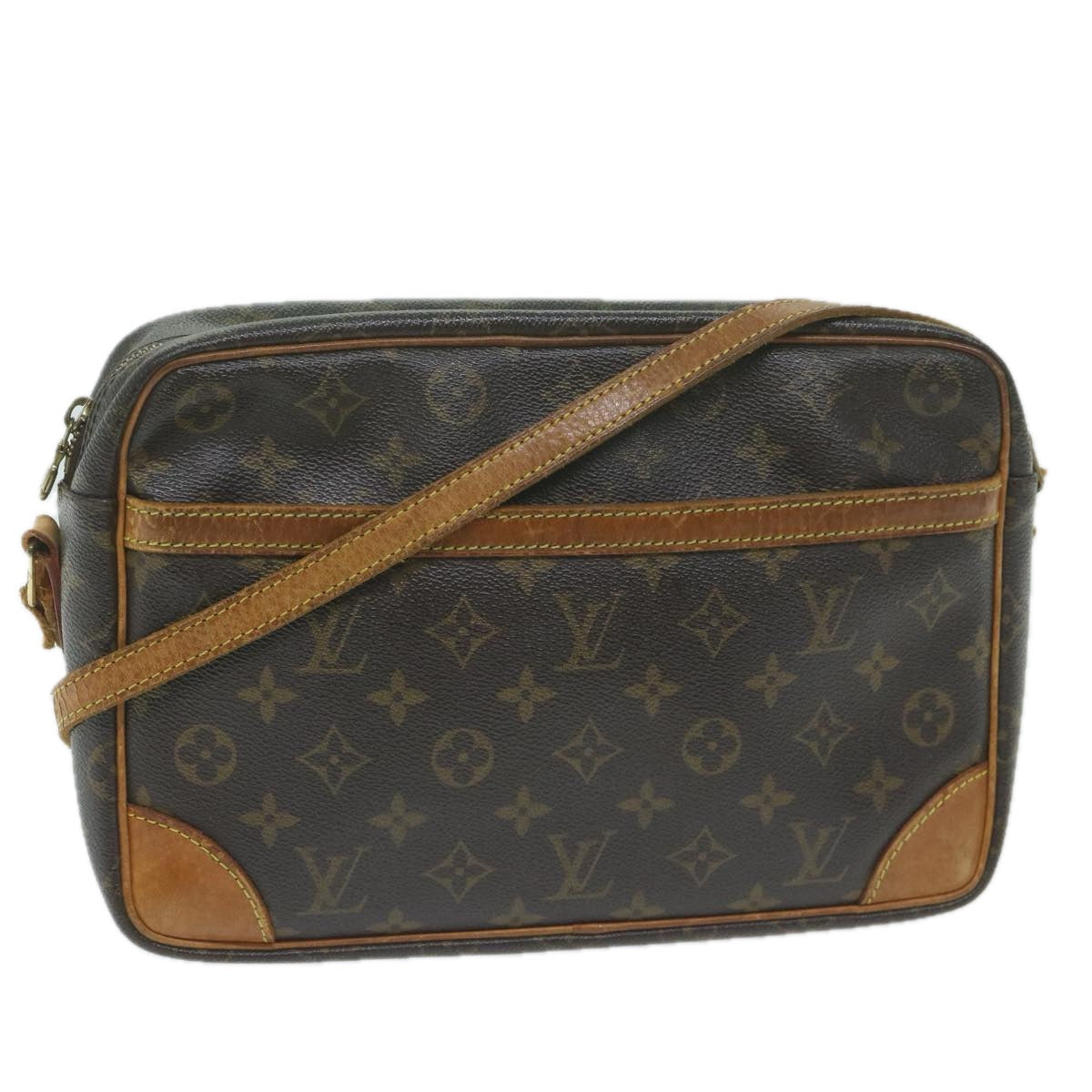 LOUIS VUITTON Monogram Trocadero 30 Shoulder Bag M51272 LV bs11493