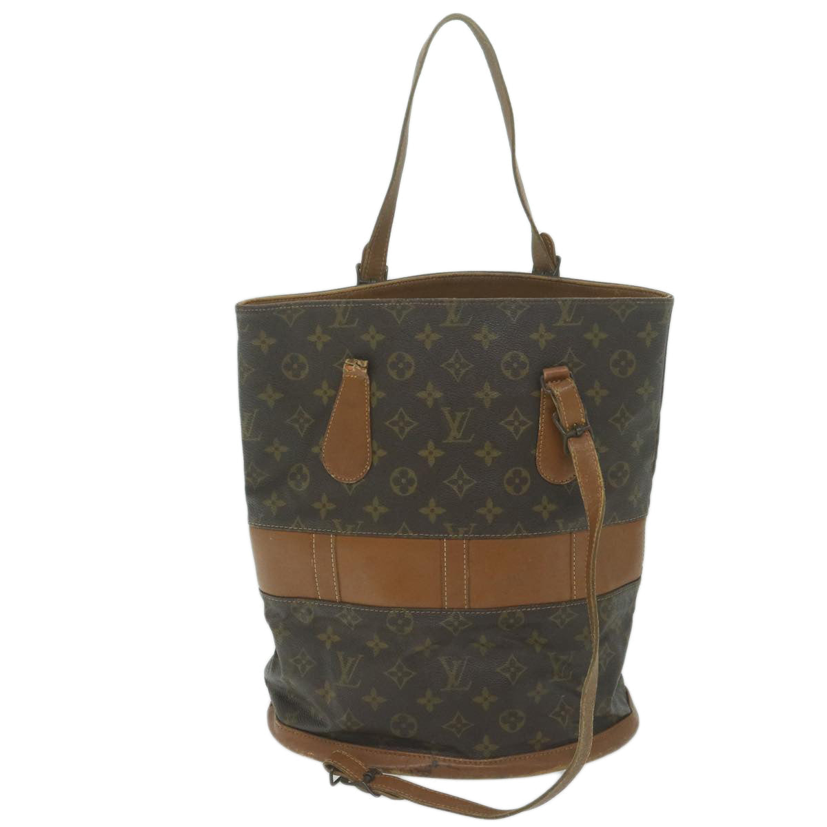 LOUIS VUITTON Monogram Bucket GM Shoulder Bag USA limited T42236 LV bs11512