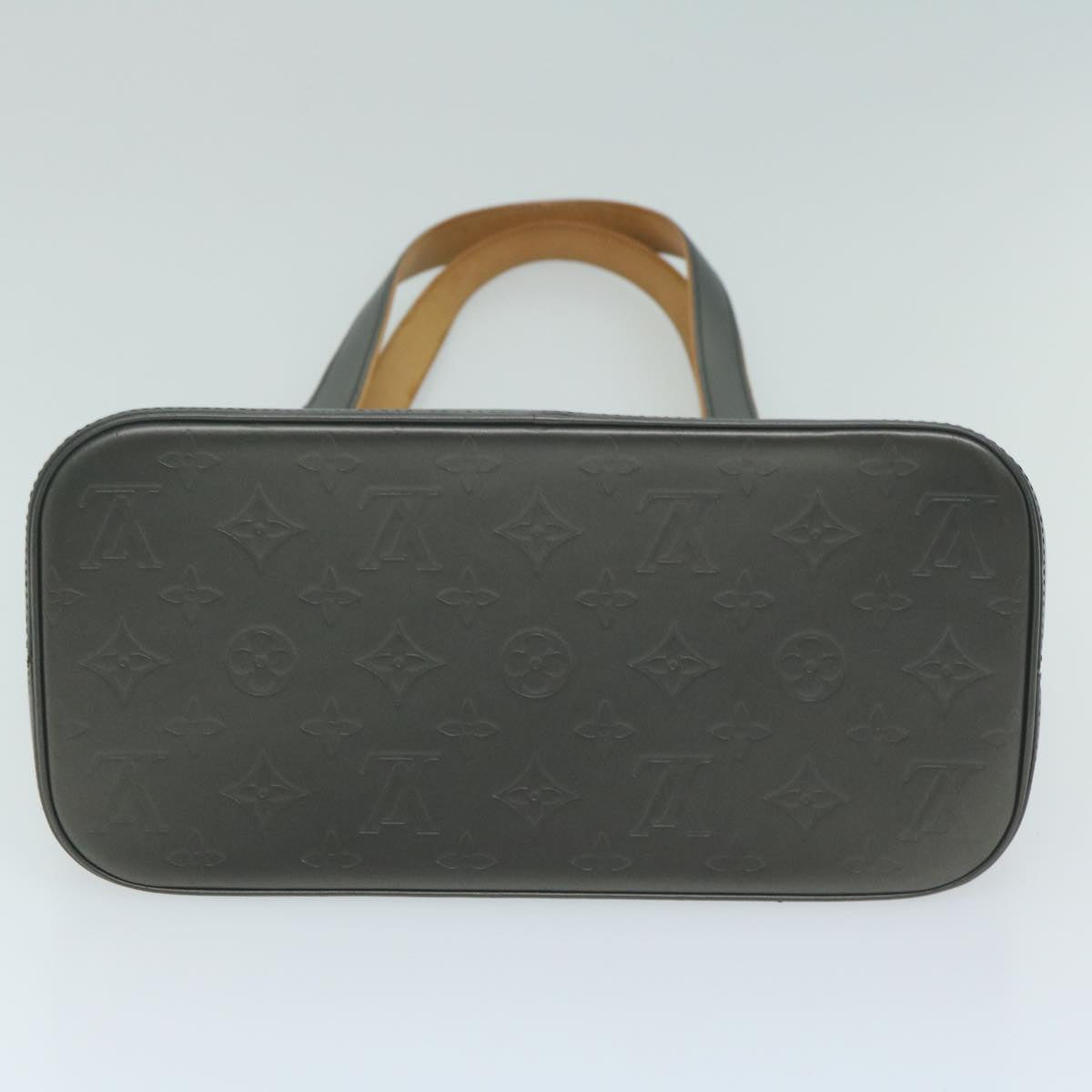 LOUIS VUITTON Monogram Mat Stockton Hand Bag Black M55115 LV bs11531