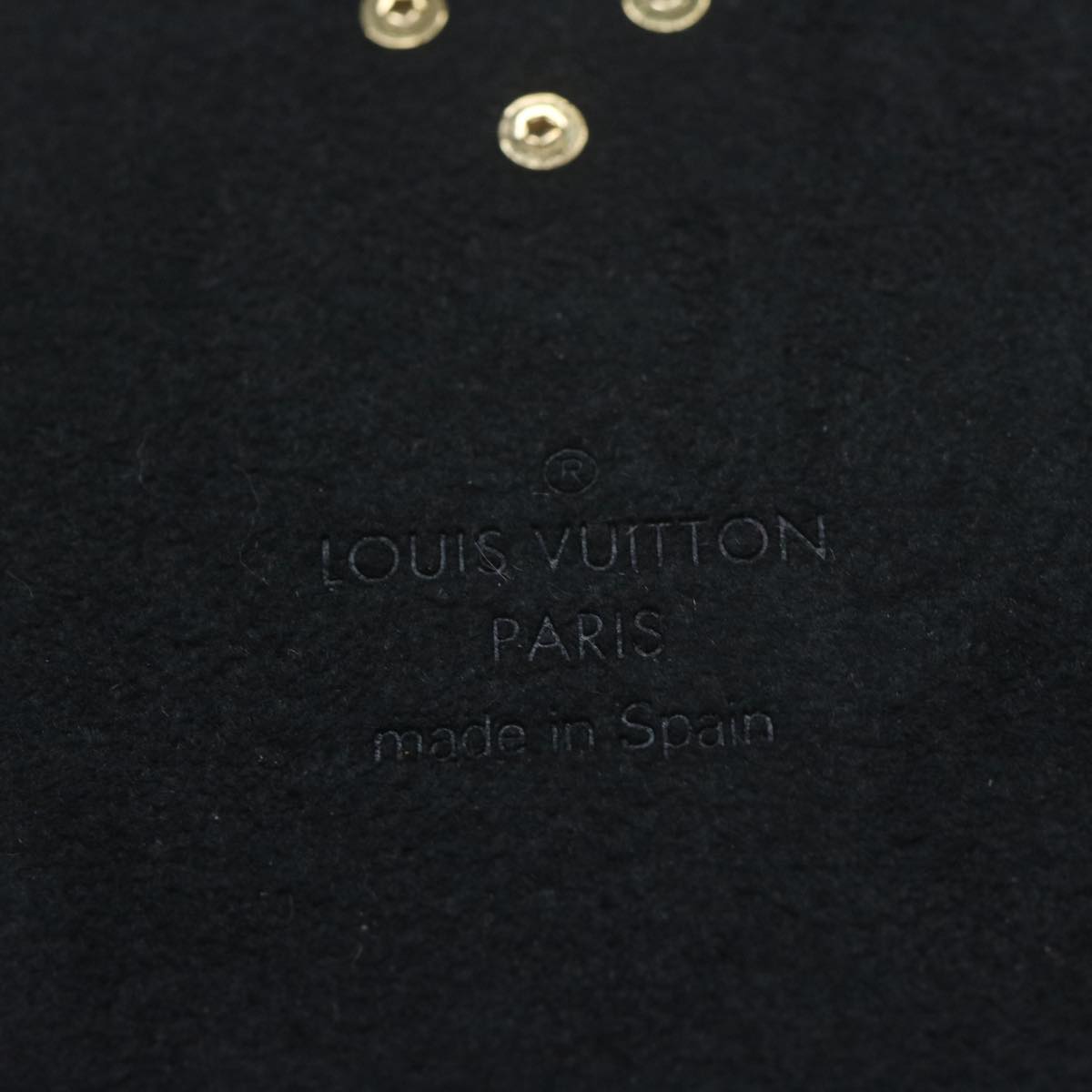 LOUIS VUITTON Monogram Reverse Eye Trunk iPhone X Case M62619 LV bs11533