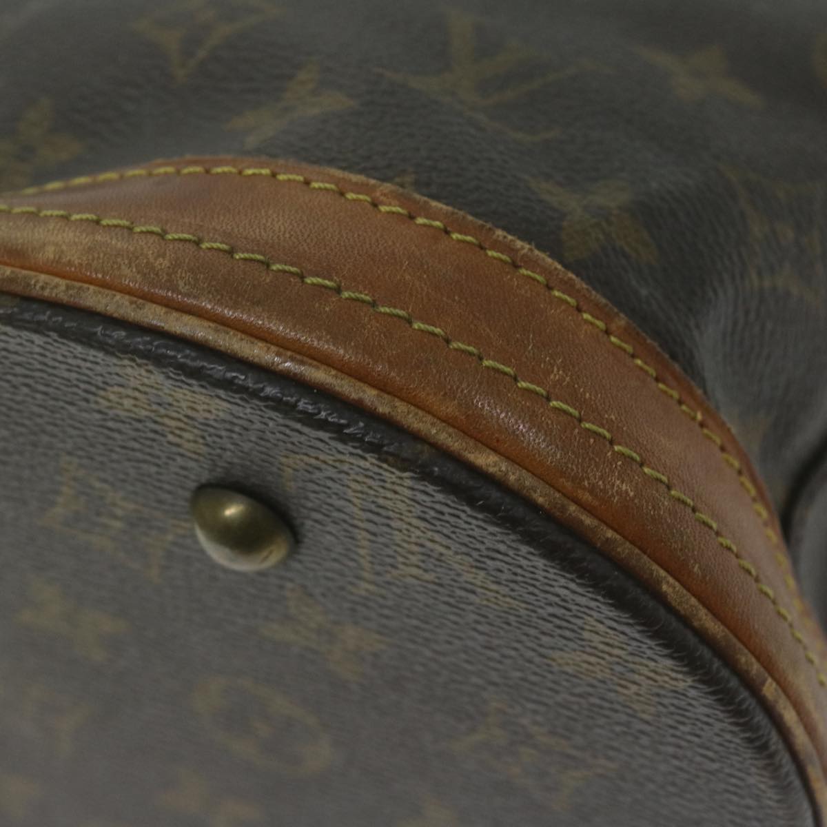 LOUIS VUITTON Monogram Bucket PM Shoulder Bag M42238 LV bs11534